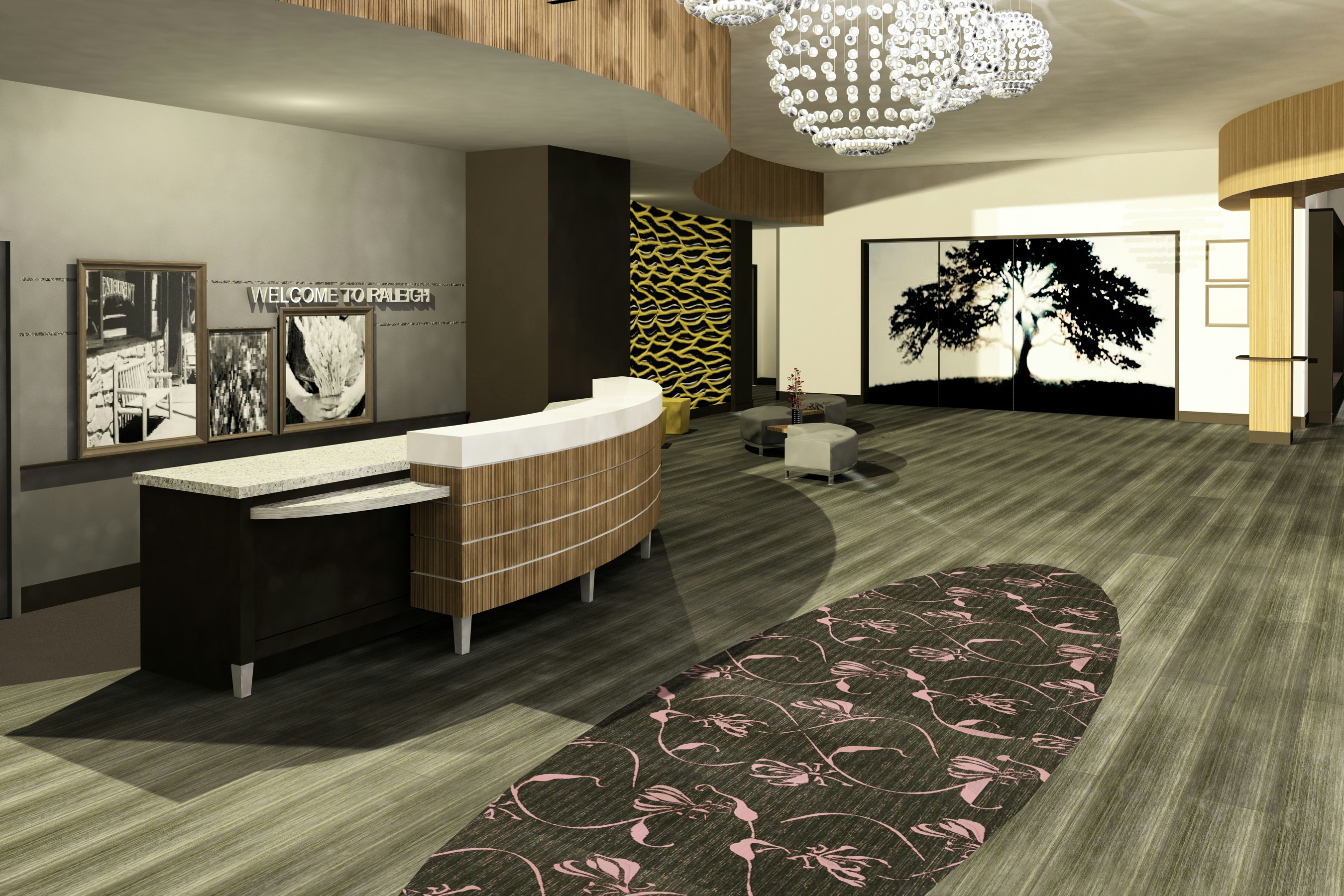 Hampton Inn and Suites Raleigh Downtown 36/75