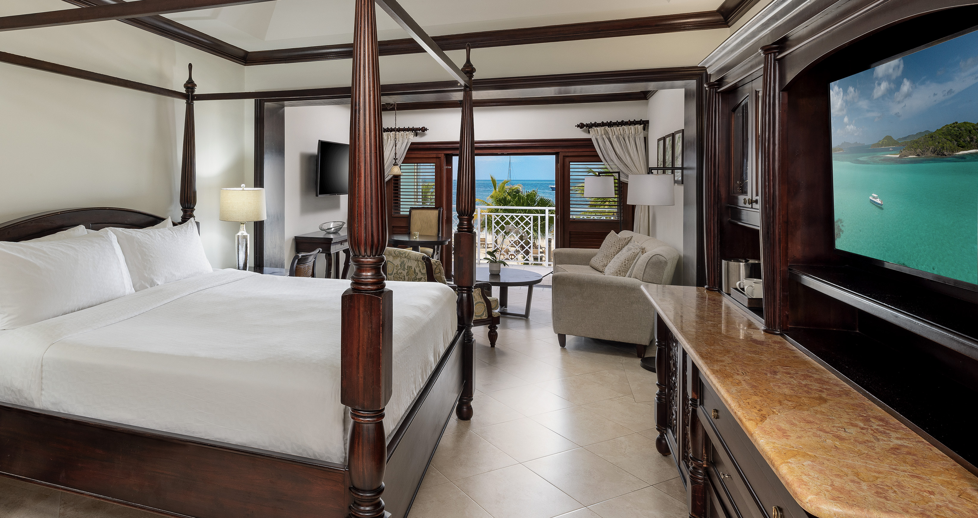 1 Bedroom, Sundown, Penthouse, Suite, Beach Front, Butler