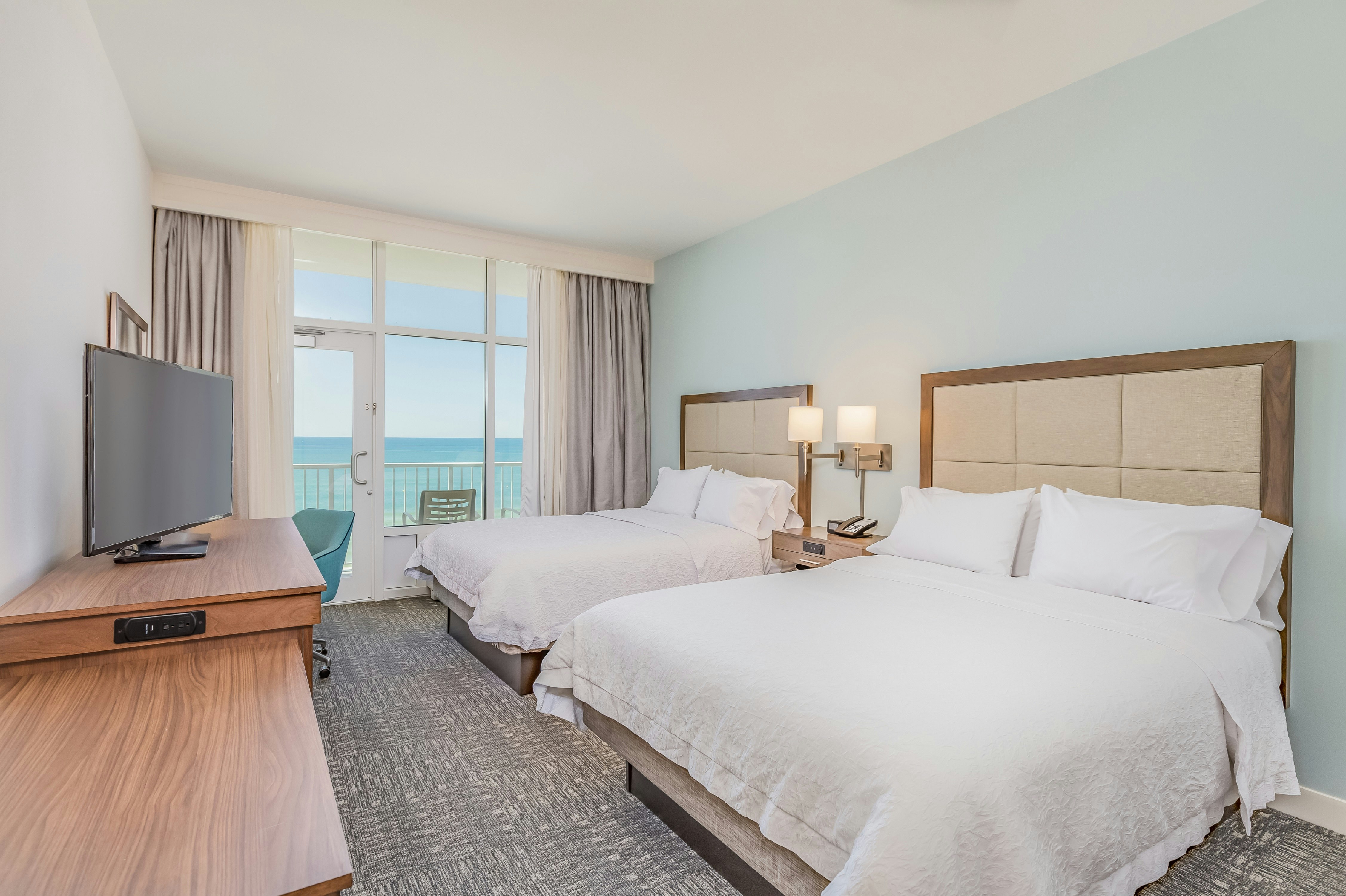 Gulf, 2 Queen Beds, Balcony