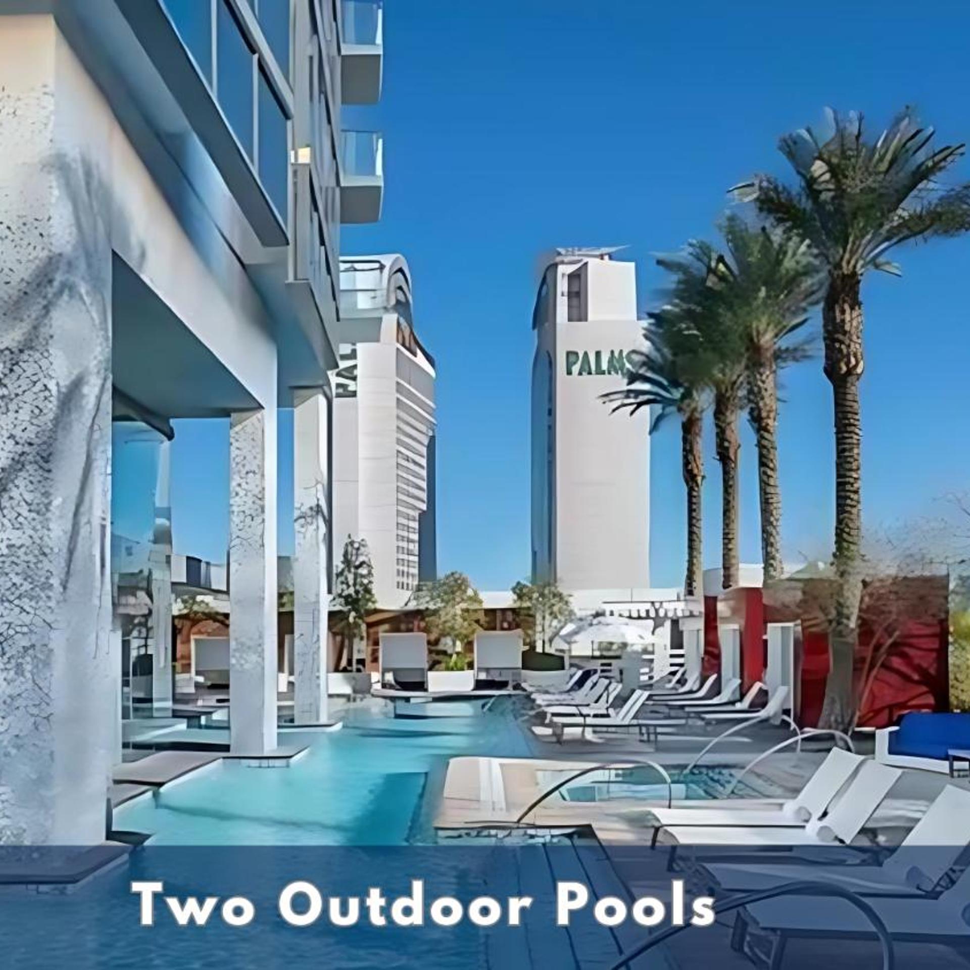 Vista Balcony Collection - StripSuite Palms Place Hotel, Resort & Casino - NO RESORT FEE 37/45