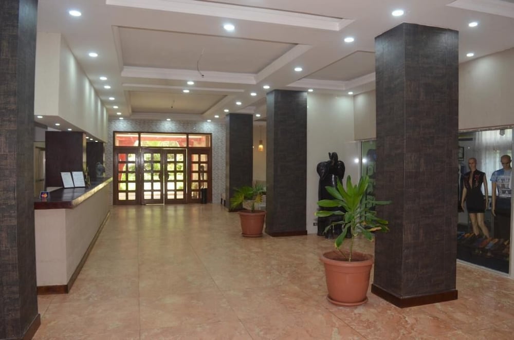 Lobby at Mariador Palace, CONAKRY
