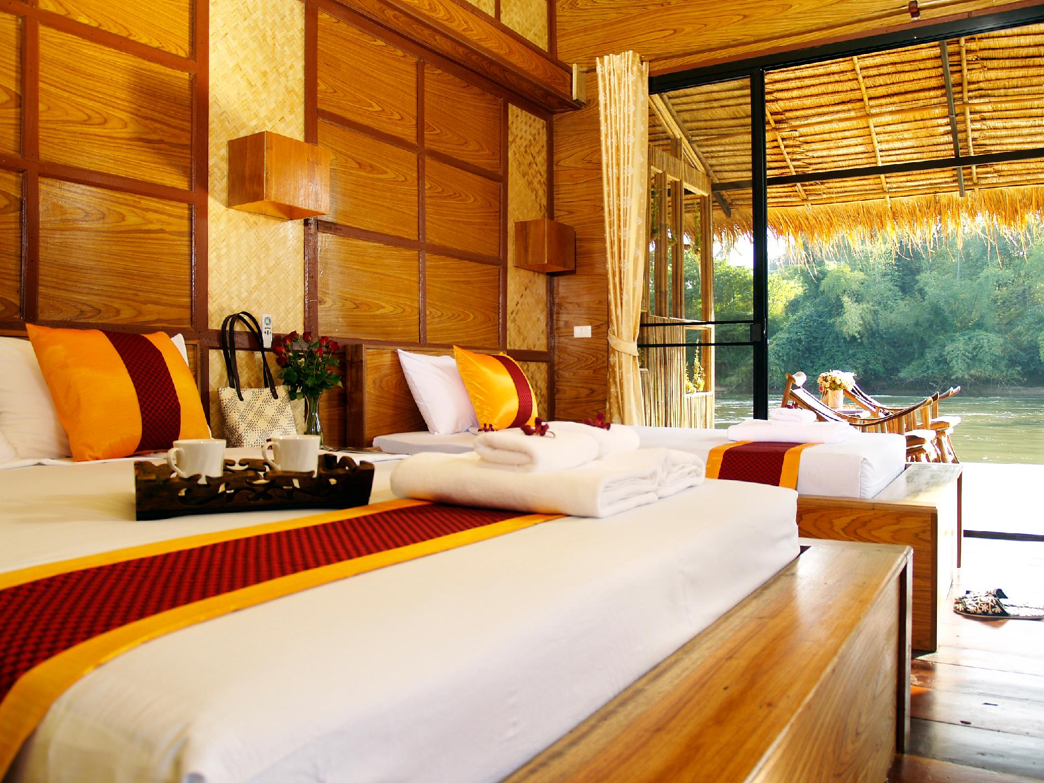 Kwai, River, Suite, 1 Double and 1 Single Bed