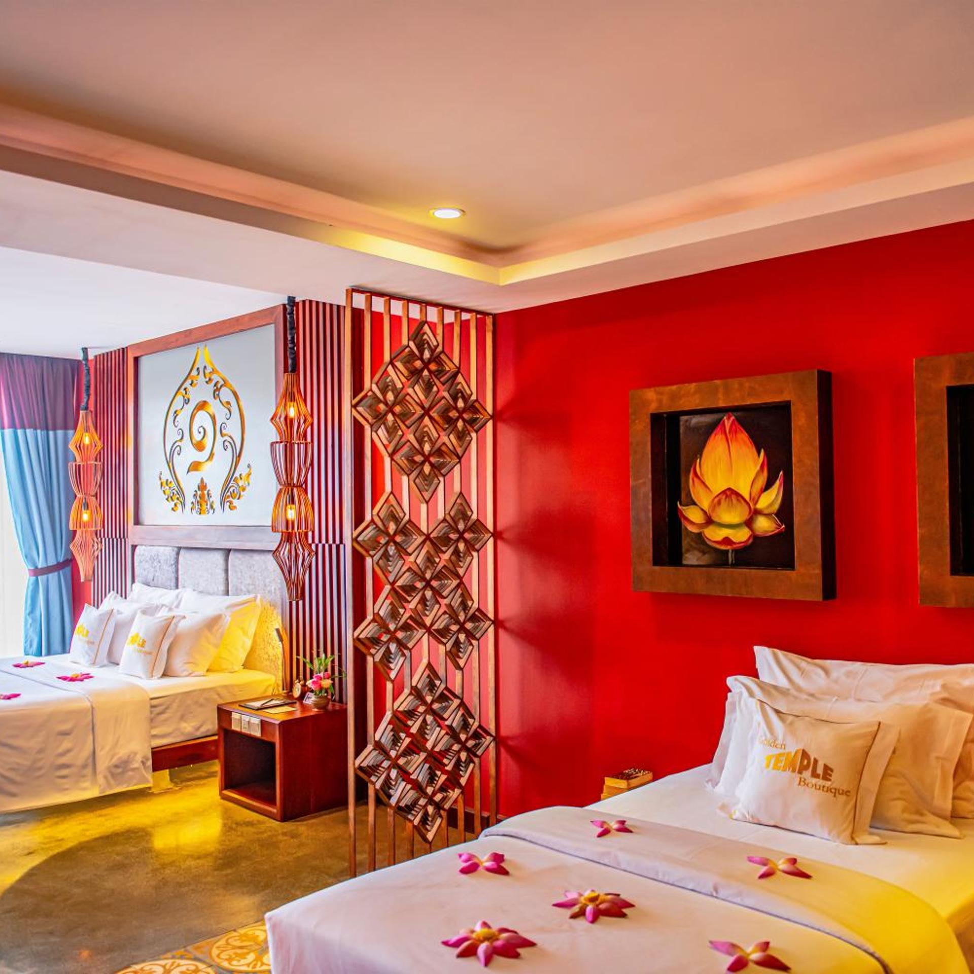 Spa, Premier, Suite, Twin Beds