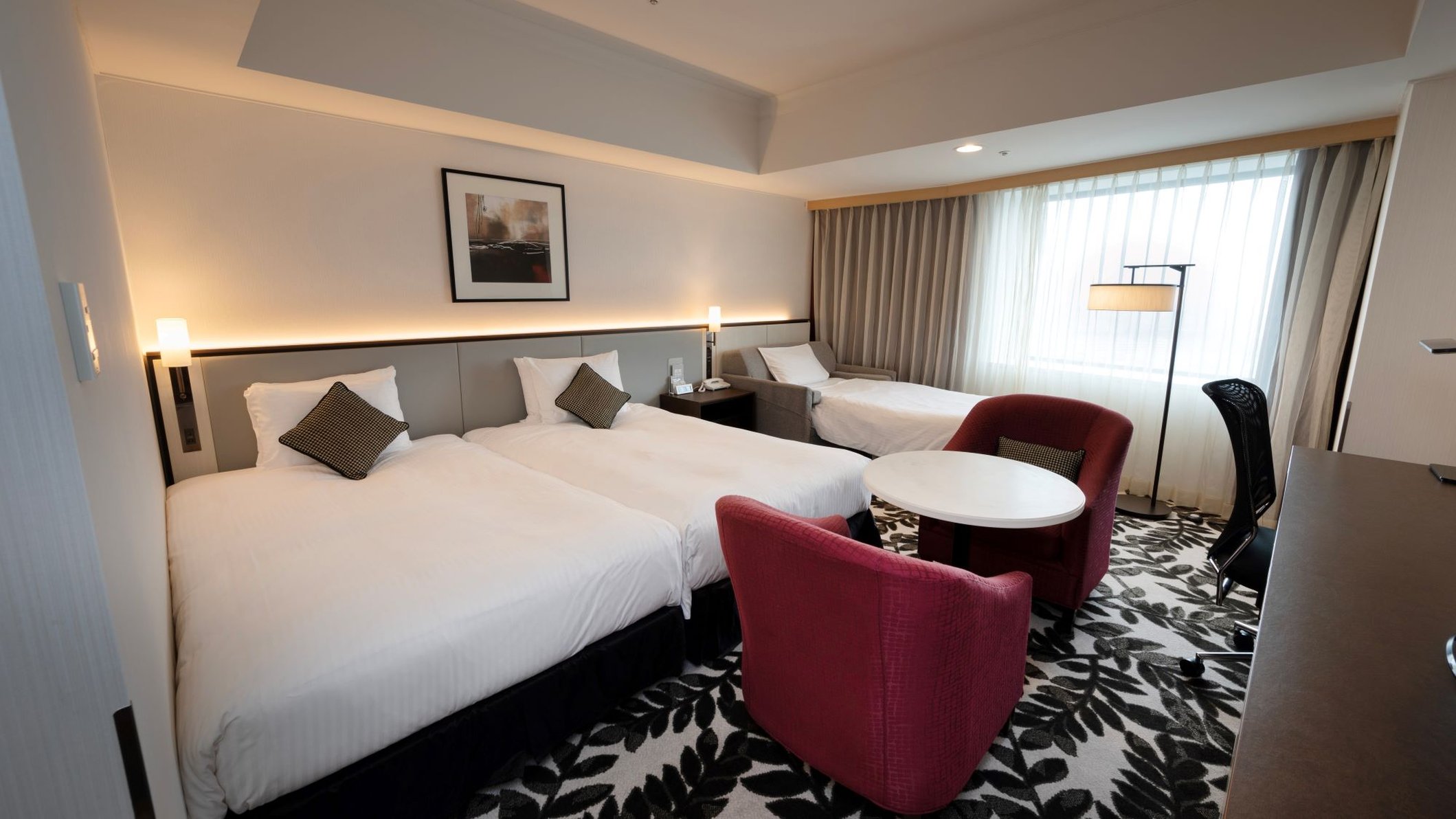 Hollywood, Premium, Twin Beds, City View, Sofa