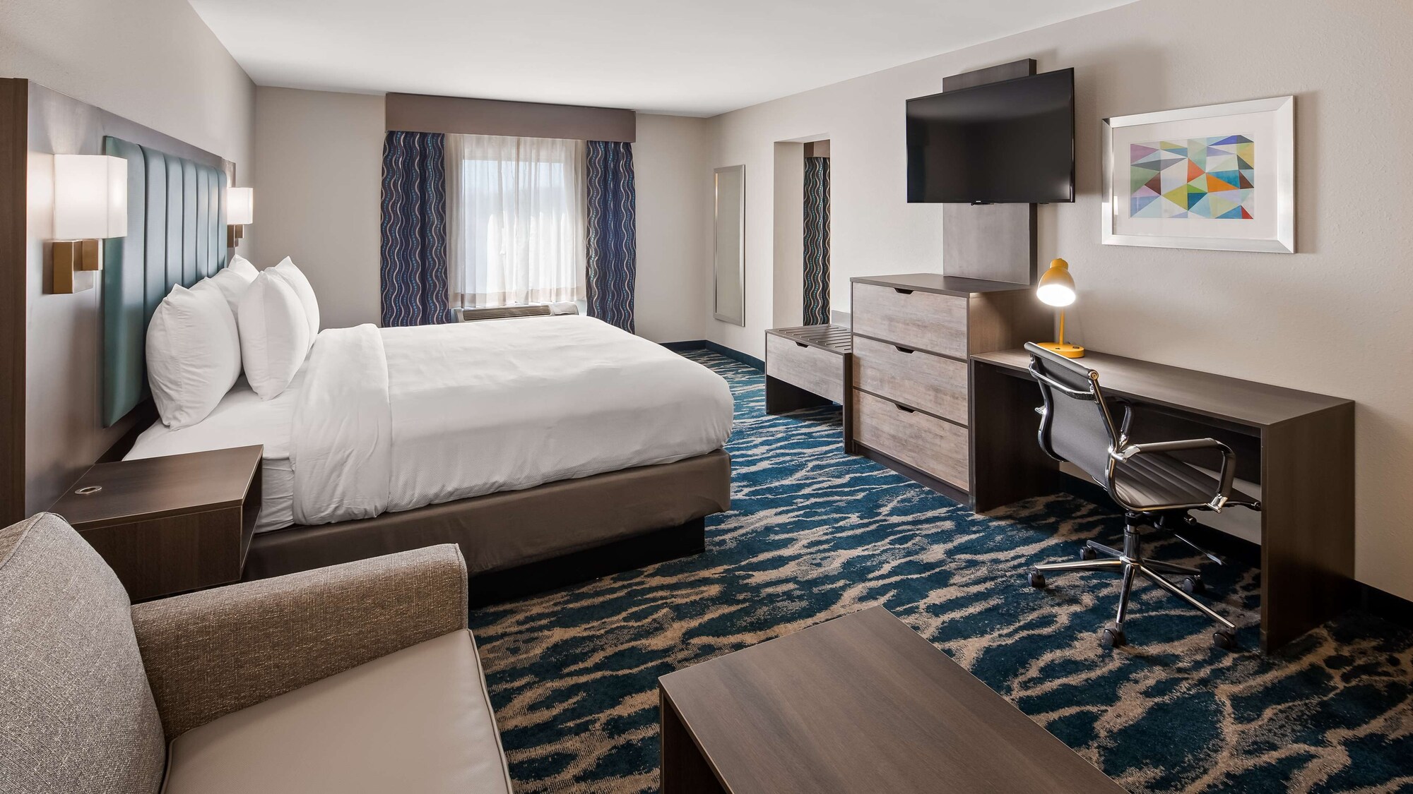 جناح بسرير كينج بمطبخ صغير، Best Western Plus Executive Residency Nashville 3/4