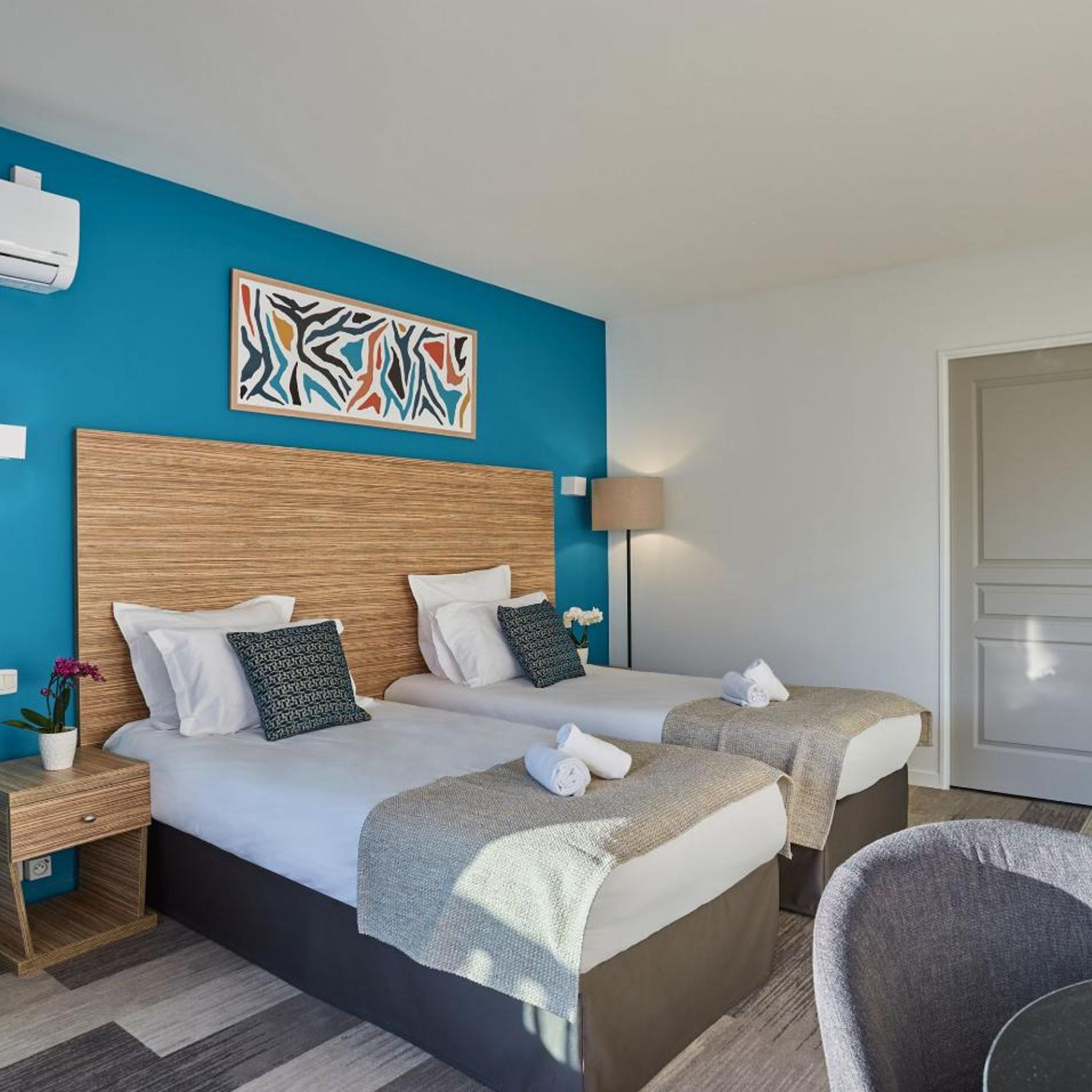 Ocean, Double Bed، Hotel Prestige Odalys Erromardie 3/6