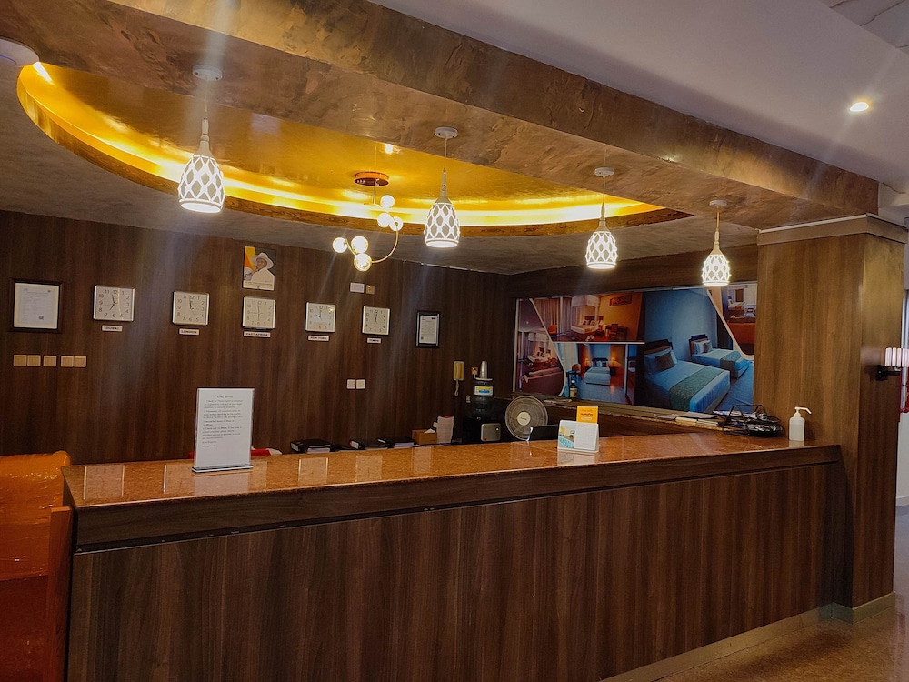 Lobby at Kooki Hotel, KAMPALA
