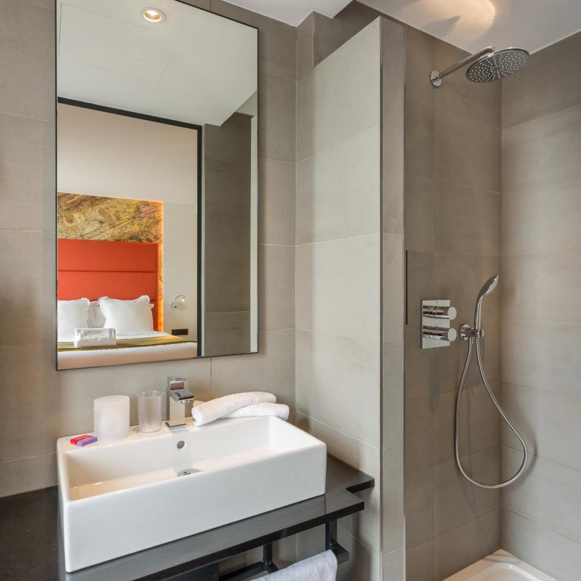 غرفة بسريرين منفصلين، Hotel Scarlett 9/10