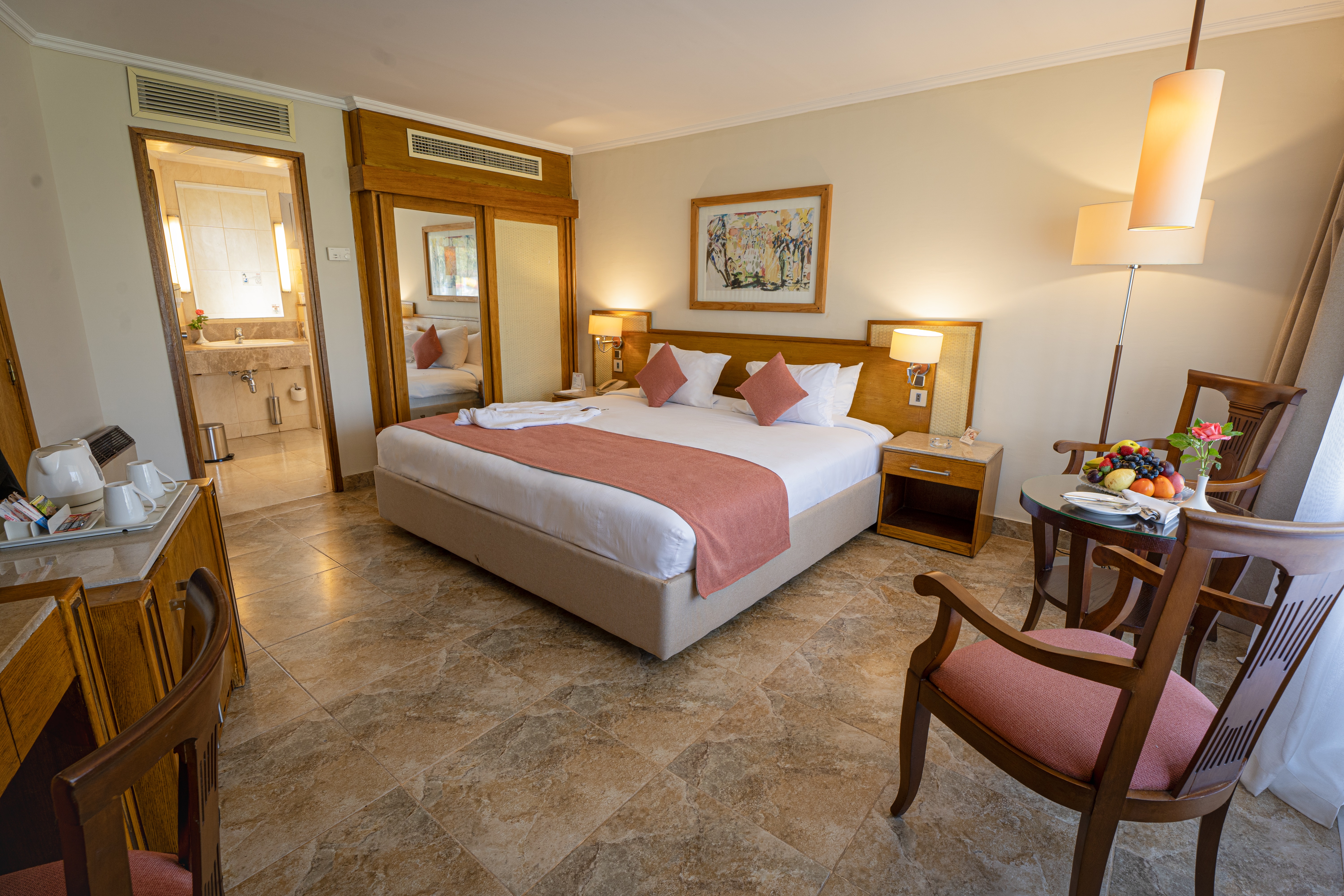 Room, Double or Twin Bed, Garden View