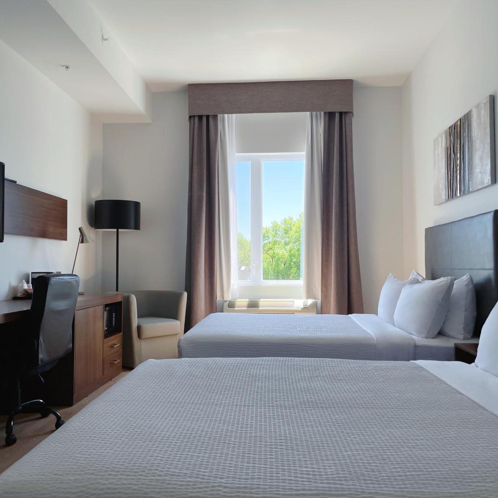 Deluxe, King Bed, 2 Queen Beds