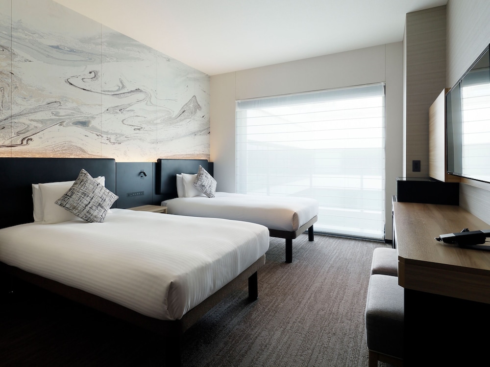 غرفة بسريرين منفصلين لذوي الإعاقة، Mitsui Garden Hotel Toyosu Premier 3/9