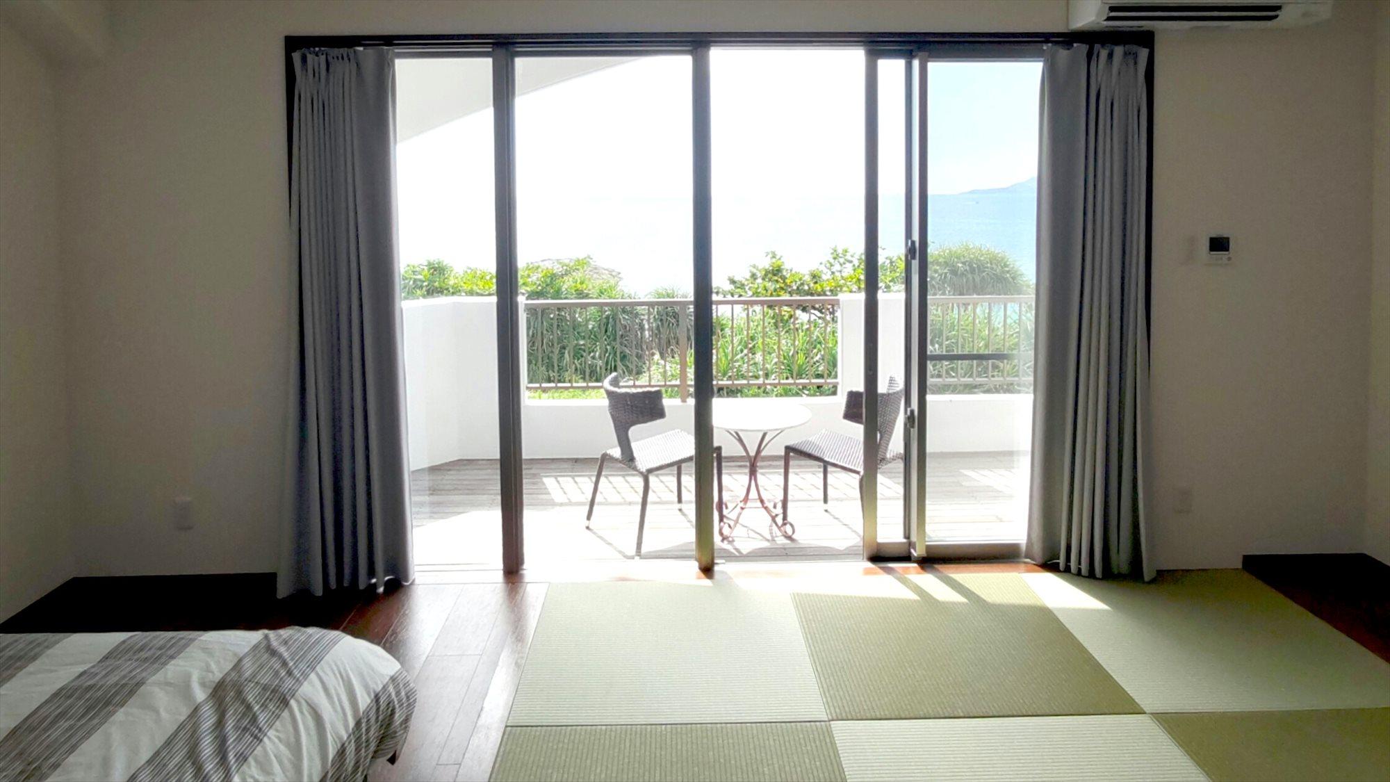 Condominium, Japanese Western, Superior, Double and Twin Beds, Ocean View