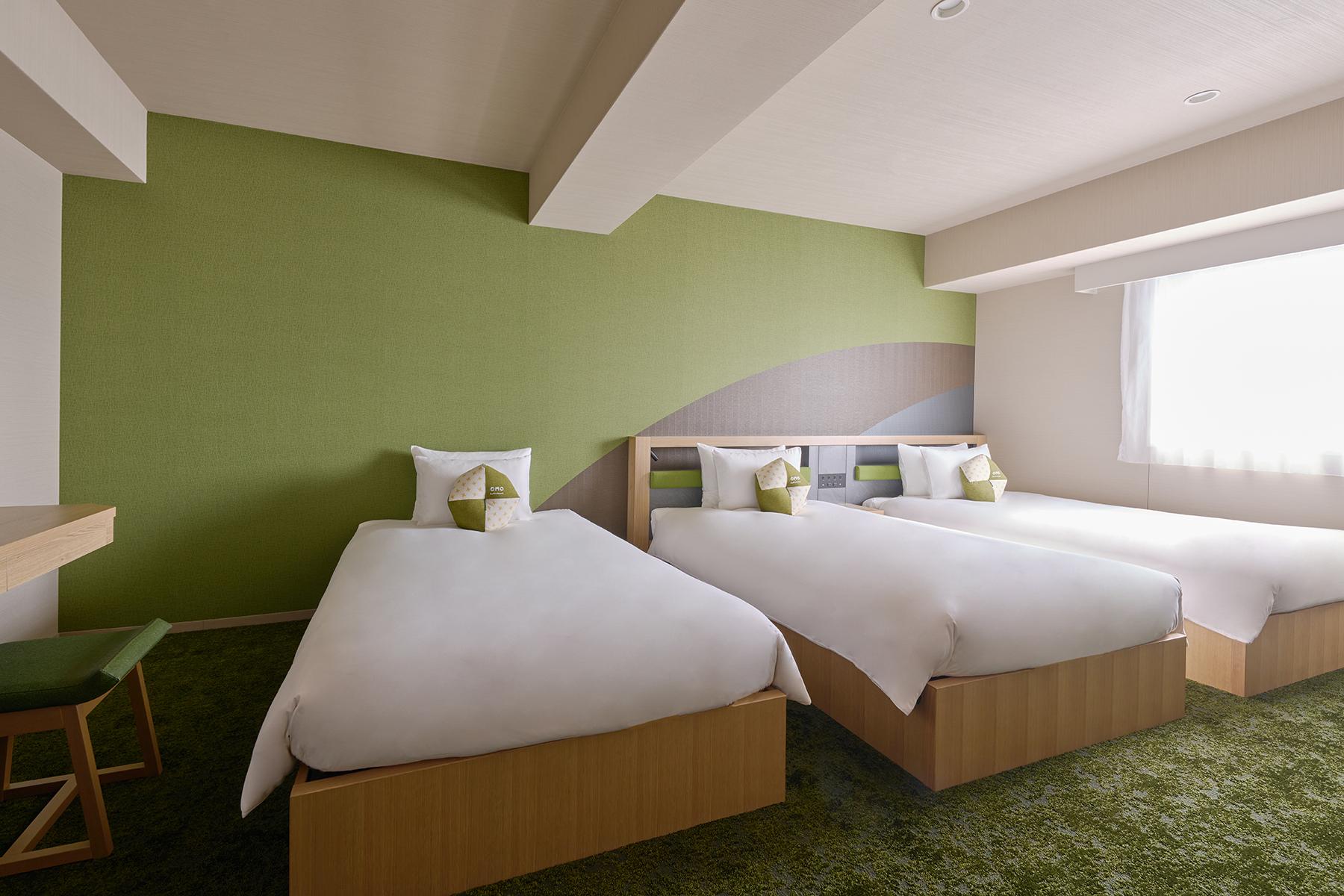 Semi Room, Superior, Triple, 3 Semi Double Beds