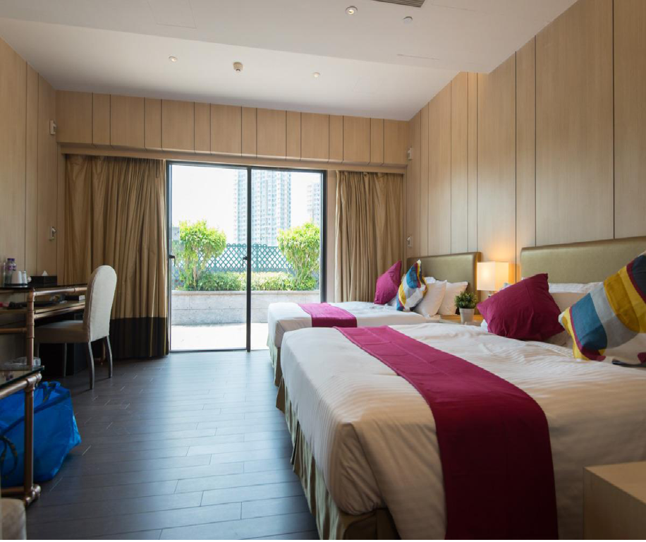 غرفة غراند فاخرة بسريرين كوين، Noah’s Ark Hotel & Resort 3/4