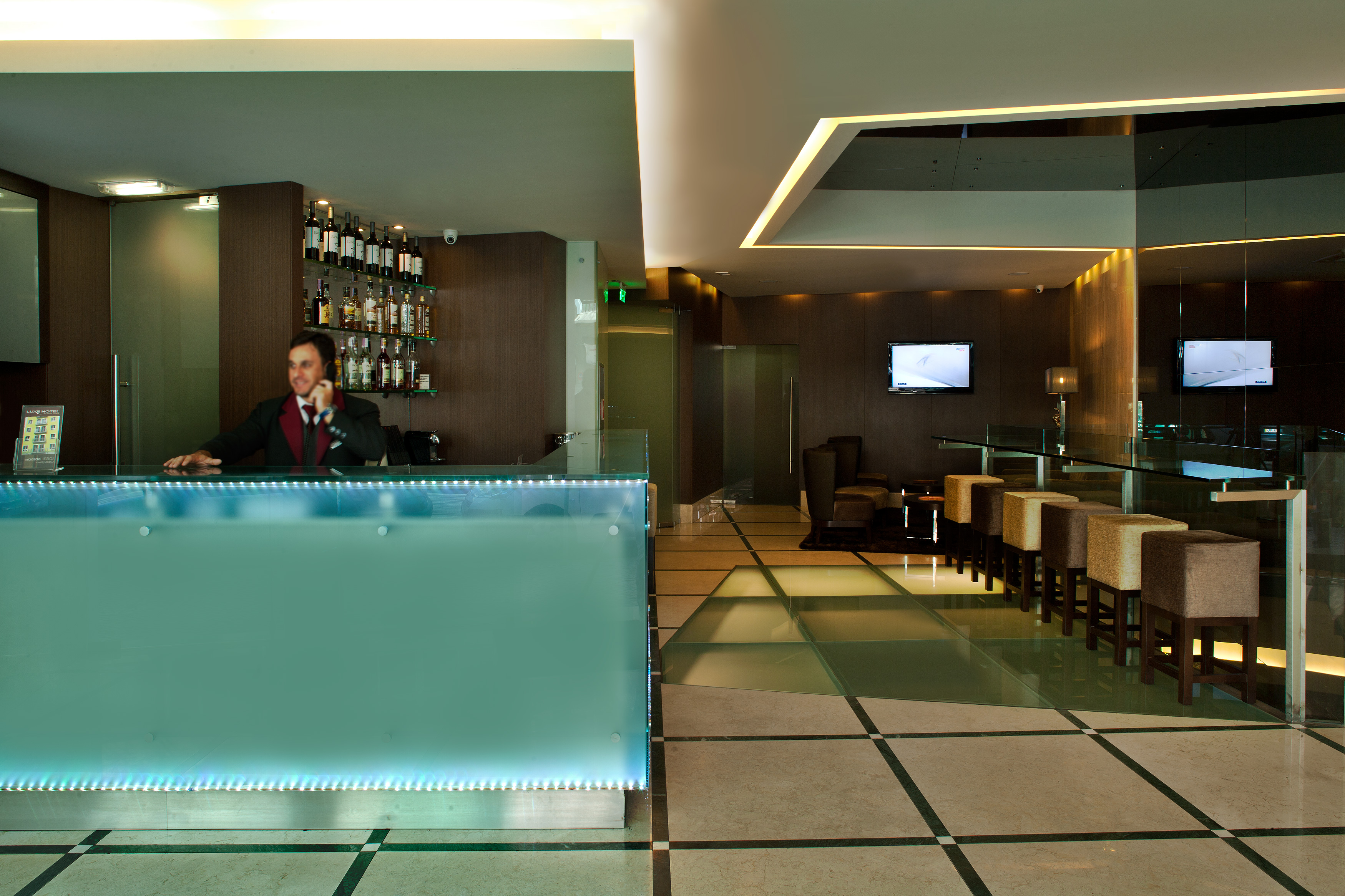 Lobby at Turim Luxe Hotel, LISBON