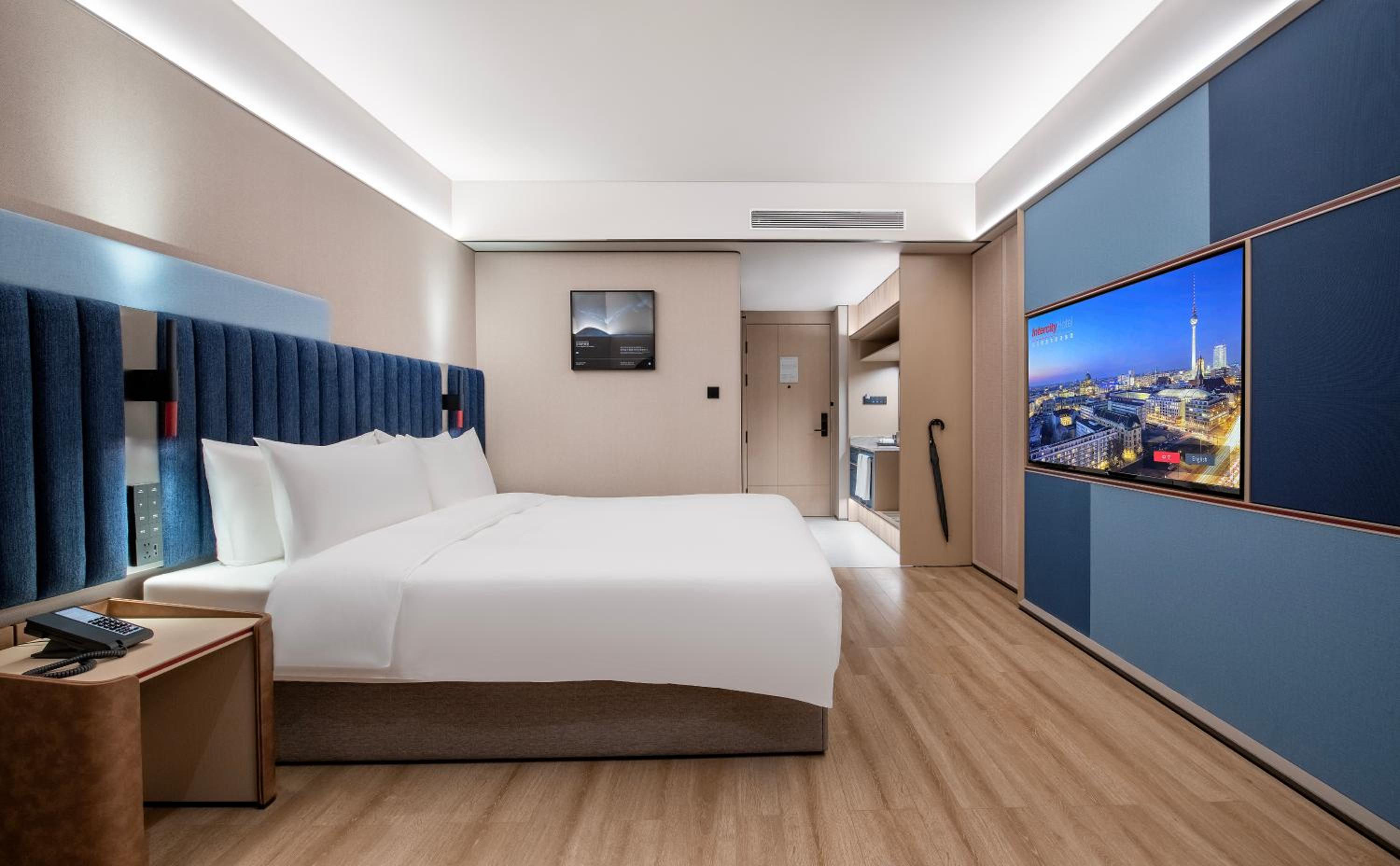 غرفة ديلوكس بسرير كينج، InterCityHotel Shanghai Hongqiao Airport 7/10
