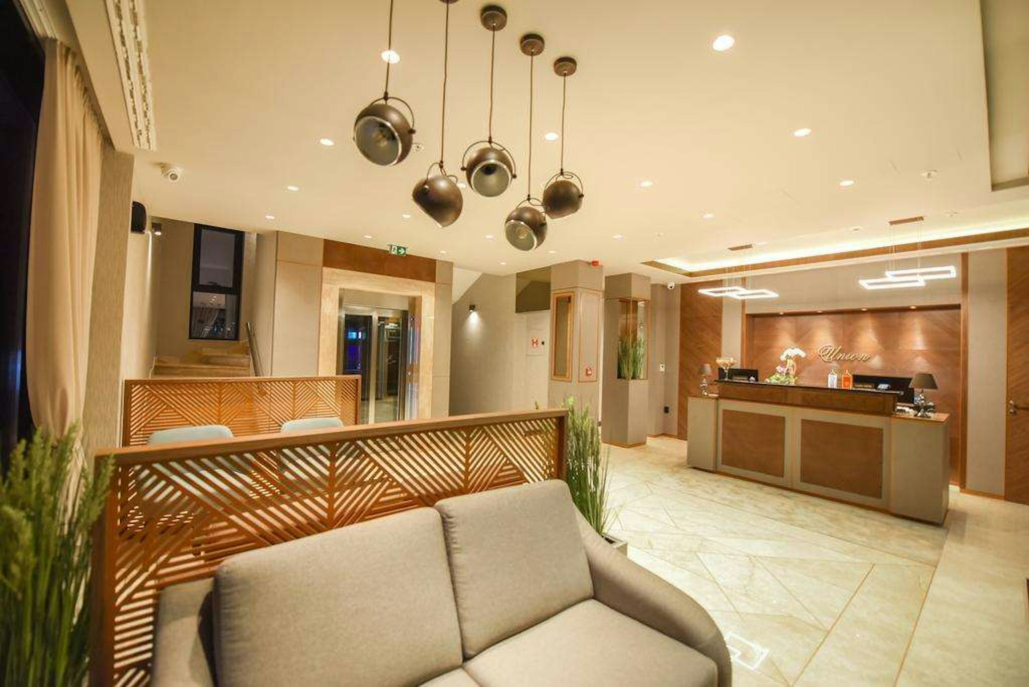 Lobby at Union Hotel Podgorica, PODGORICA