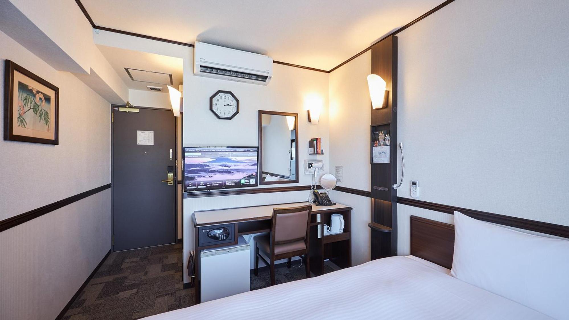 غرفة مفردة بسرير مزدوج للمدخنين، Toyoko Inn Ise Matsusaka Ekimae 5/9
