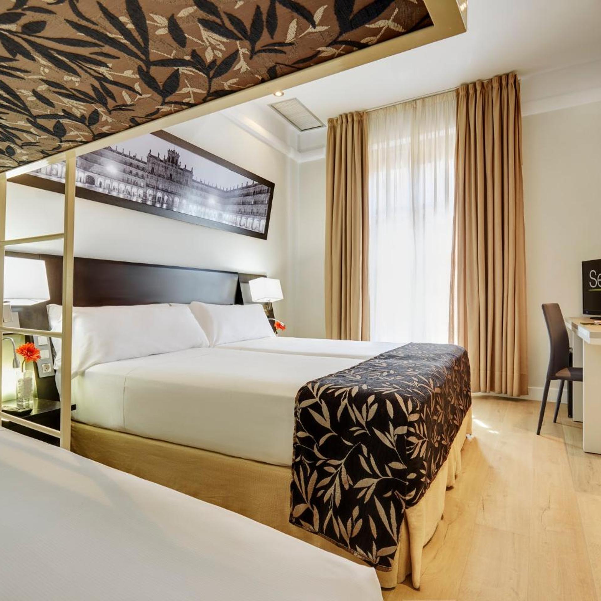 غرفة عائلية بسرير مزدوج، Hotel Sercotel Las Torres Salamanca 2/7