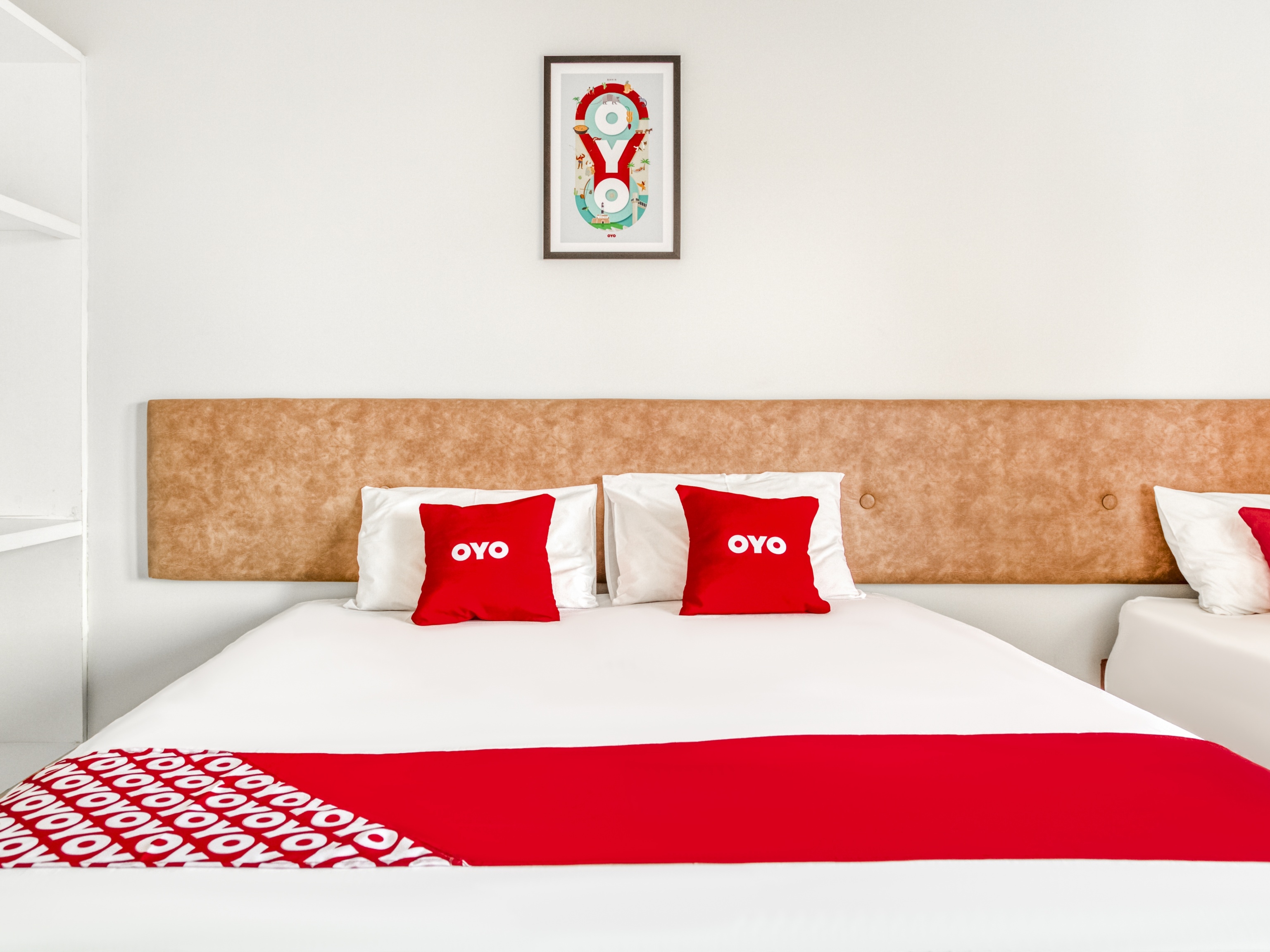 غرفة ثلاثية بسرير مزدوج وسرير فردي، OYO Praia Hotel Recanto do Tome - Salvador 3/6