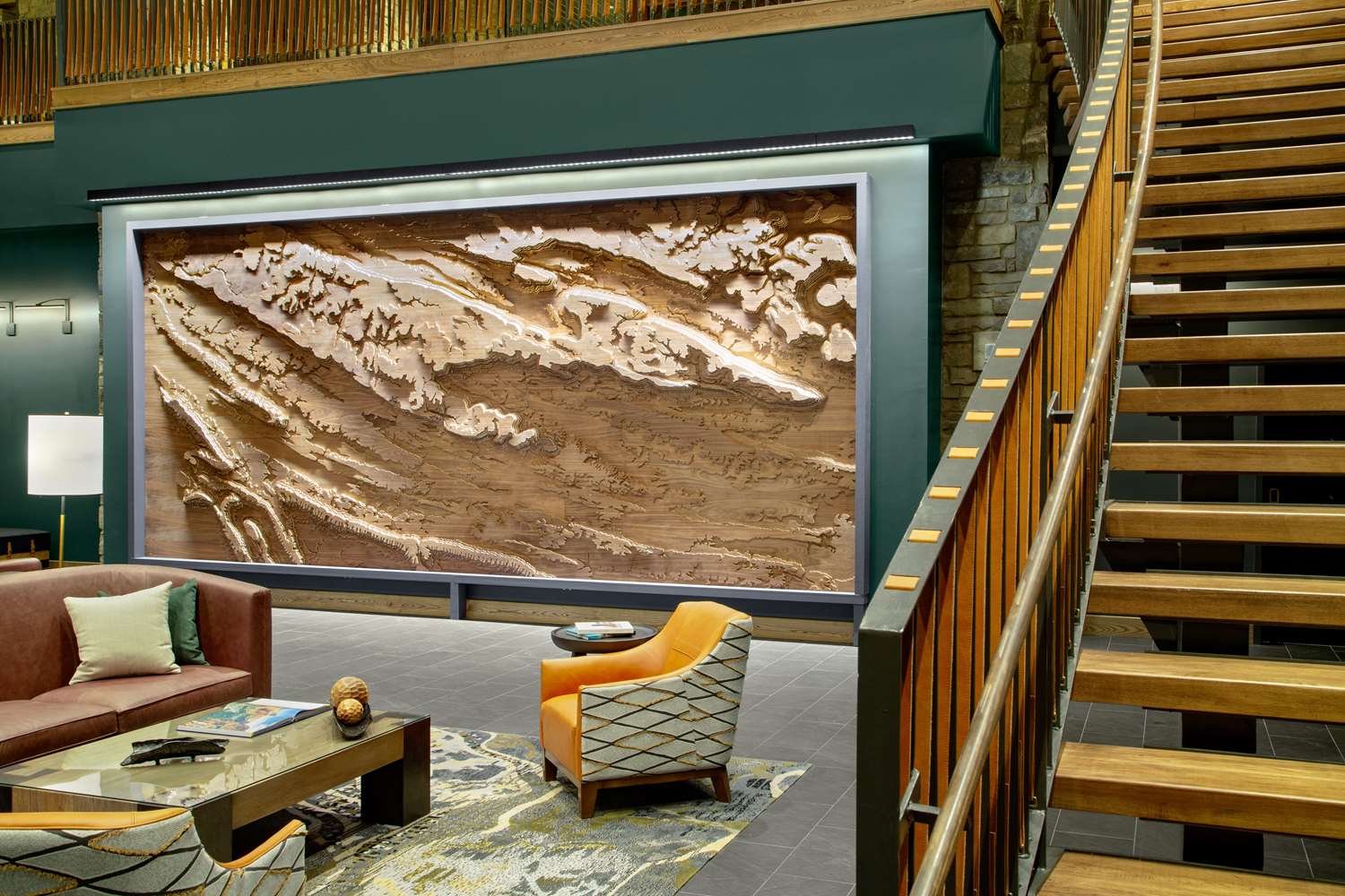 Lobby at Cloudland at McLemore Resort Lookout Mountain, Curio Hilton, ATLANTA - GA
