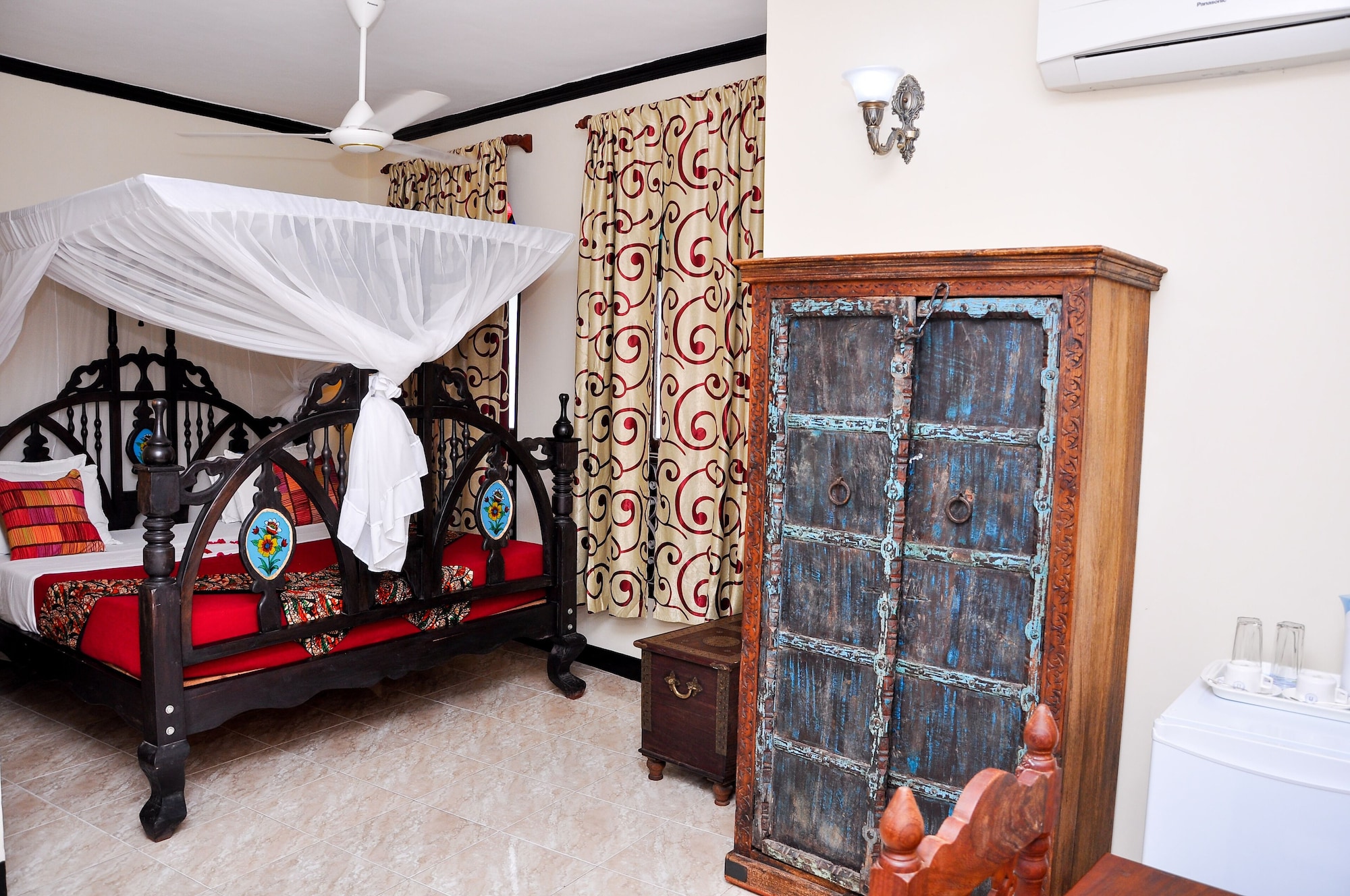 غرفة قياسية بسريرين مزدوجين، Forodhani Park Hotel 3/4