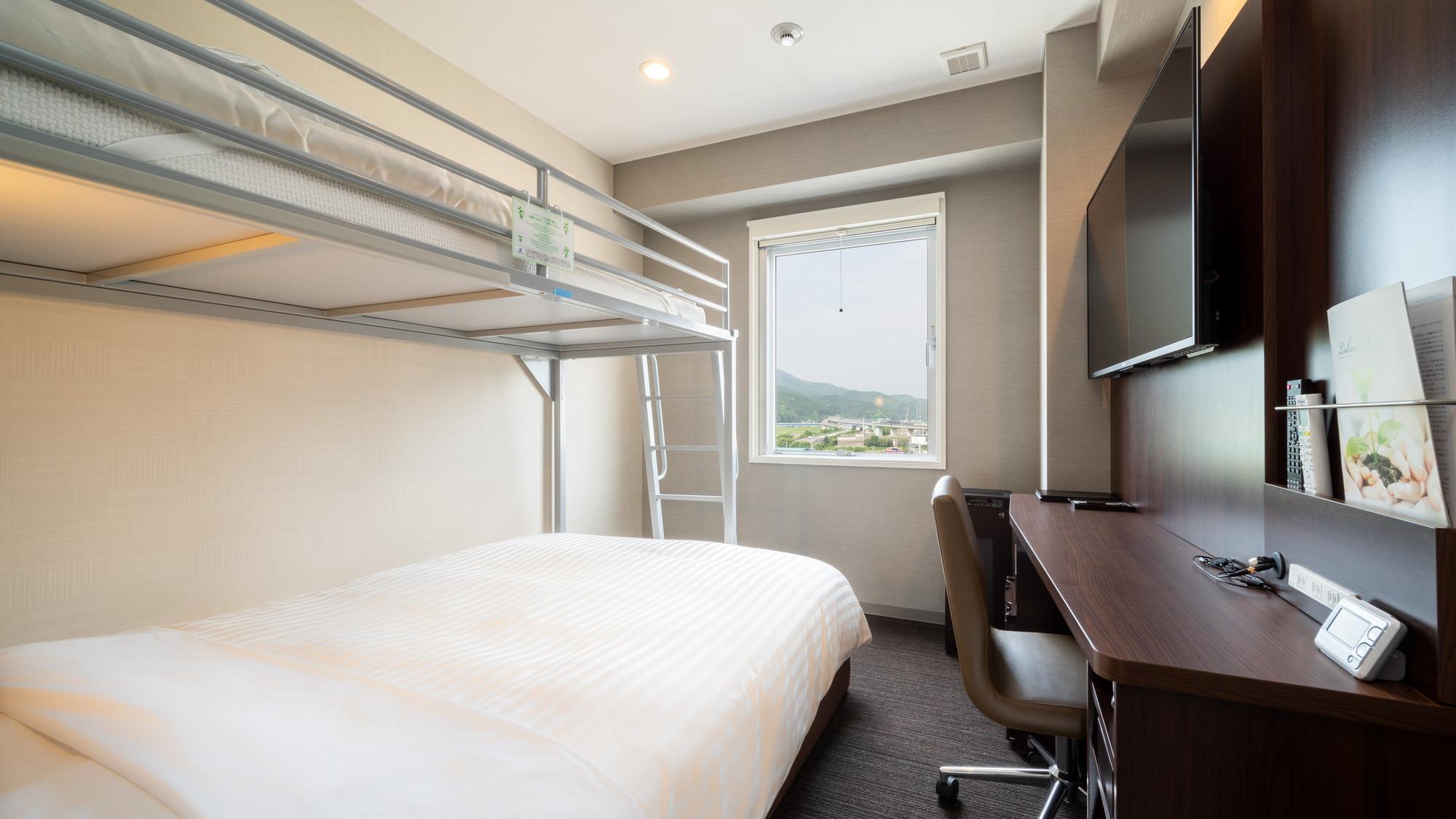 Room, Double or Single Bed, Bunk Bed