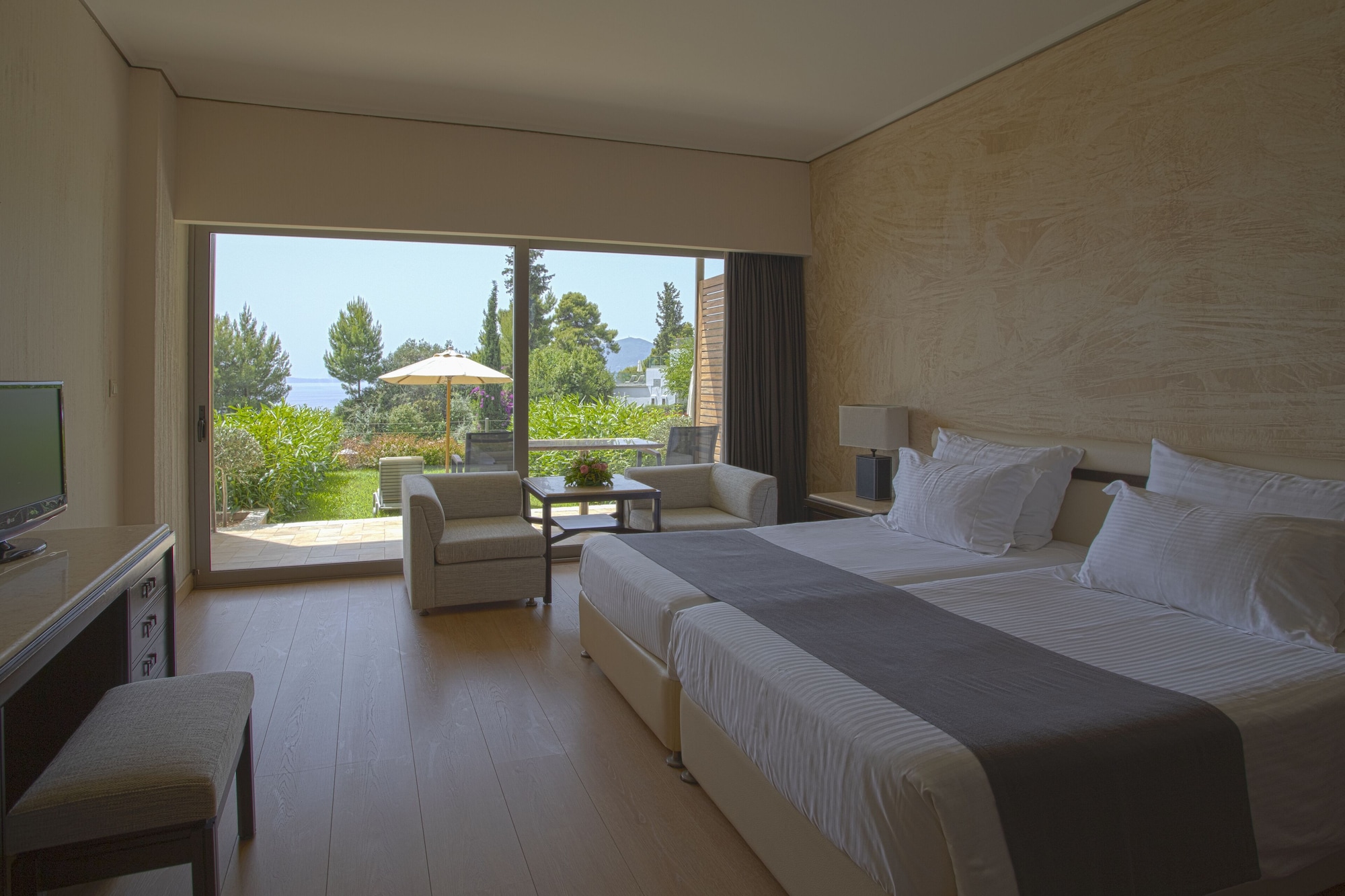 Standard, Twin Beds, Sea and Island View