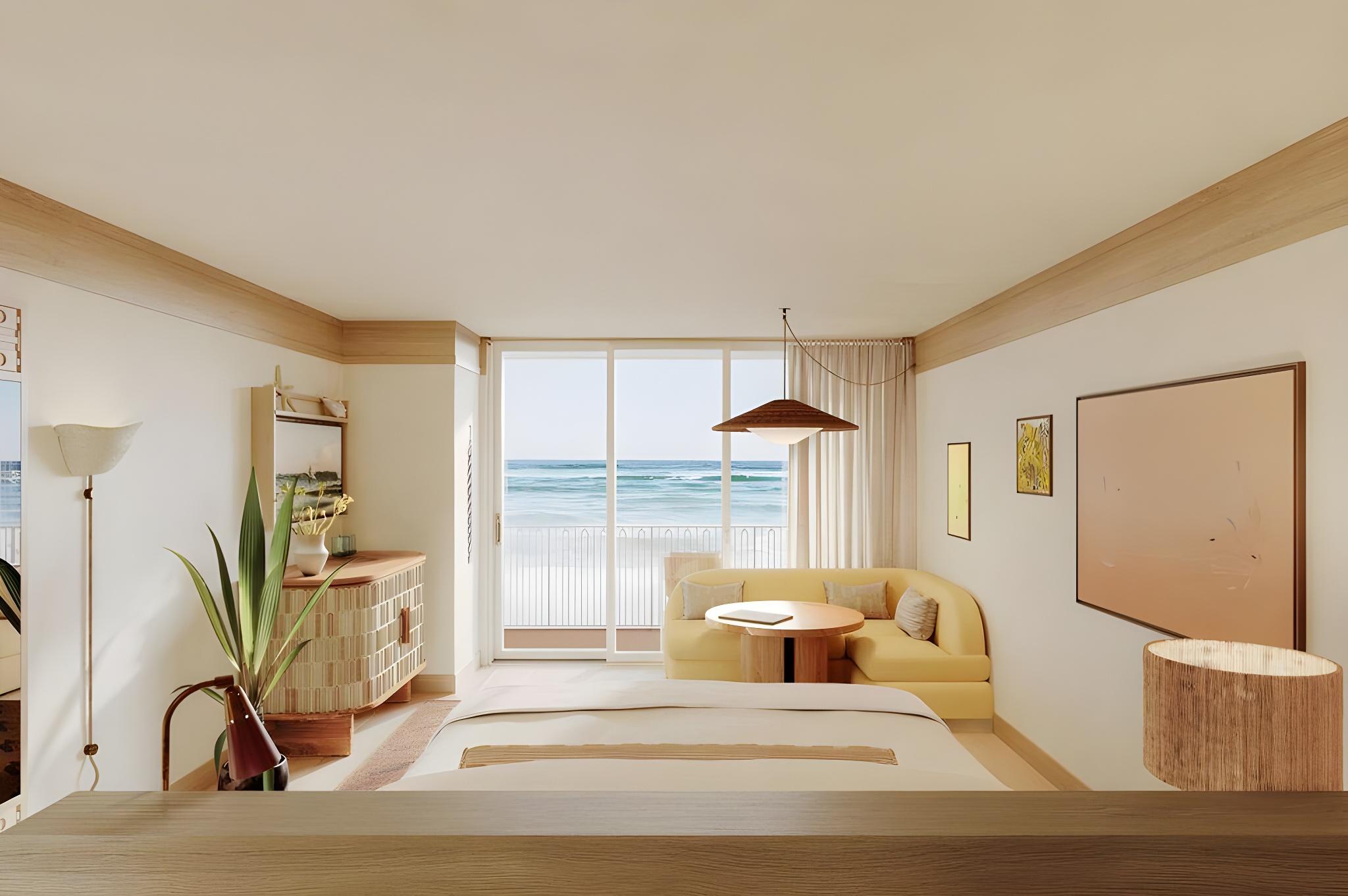 Dune House, King Bed, Ocean Front, Balcony