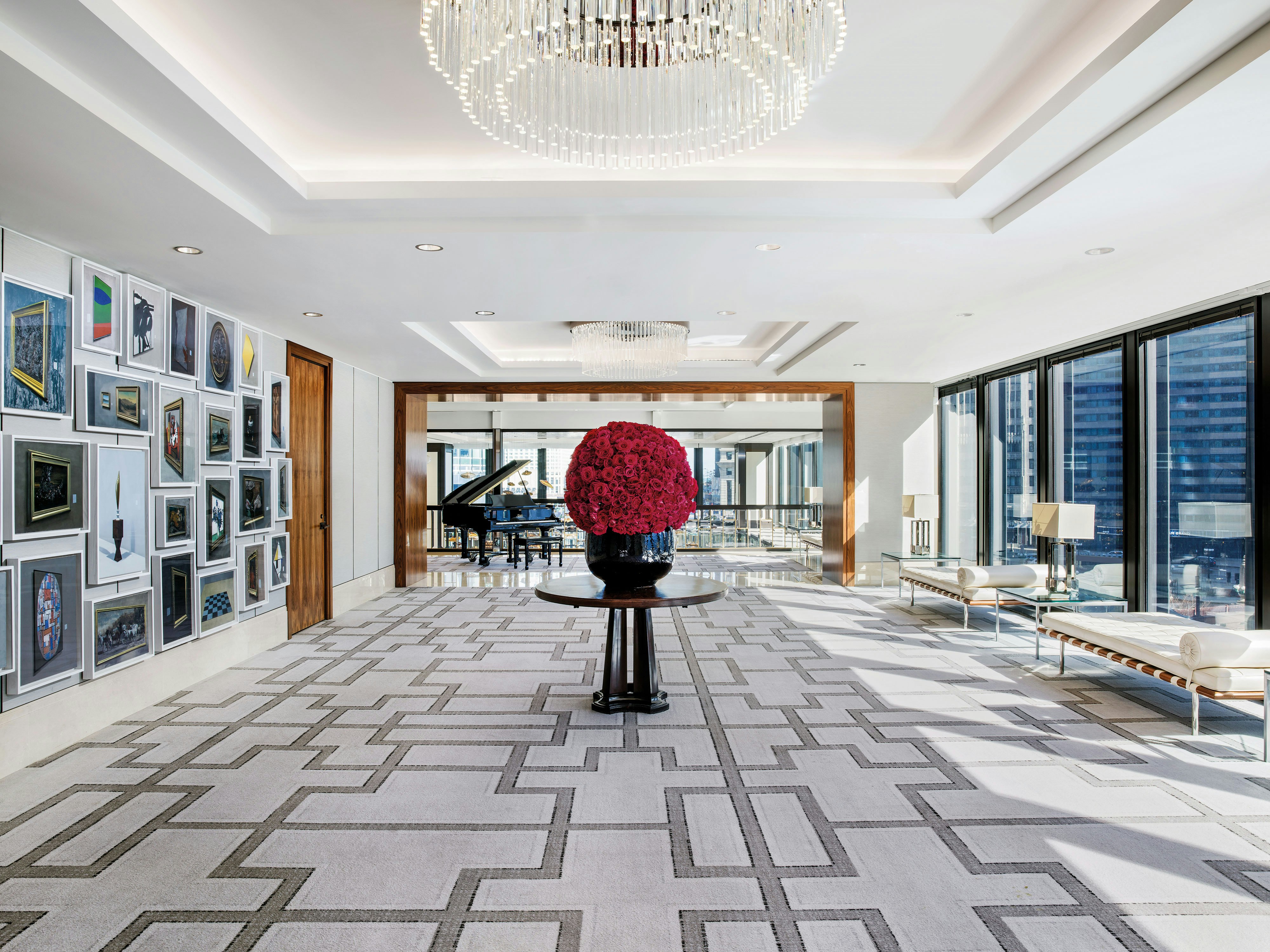 Lobby at The Langham Chicago, CHICAGO - IL