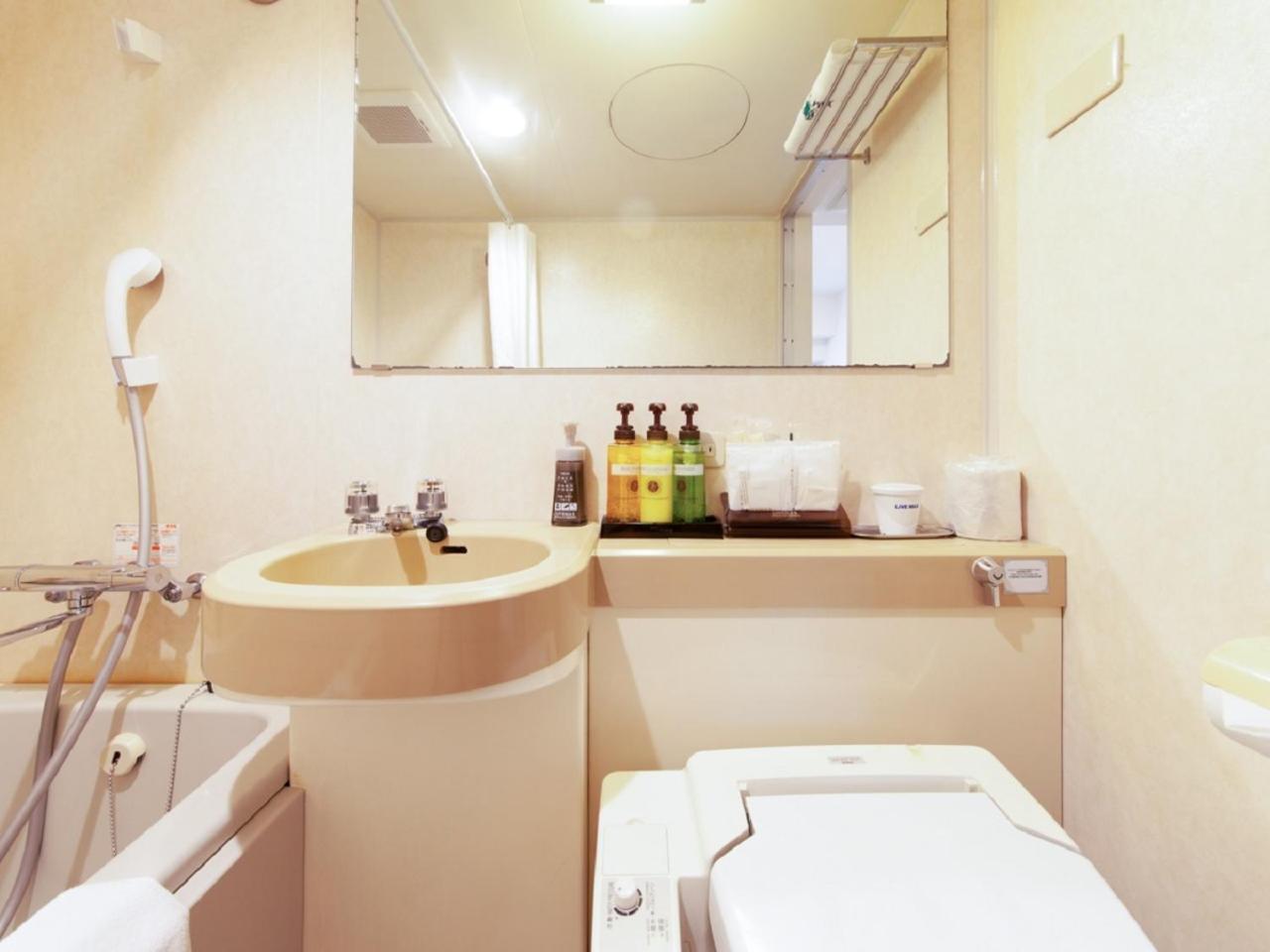 غرفة بسرير نصف مزدوج، Hotel Livemax BUDGET Tokyo Hamura Ekimae 4/8