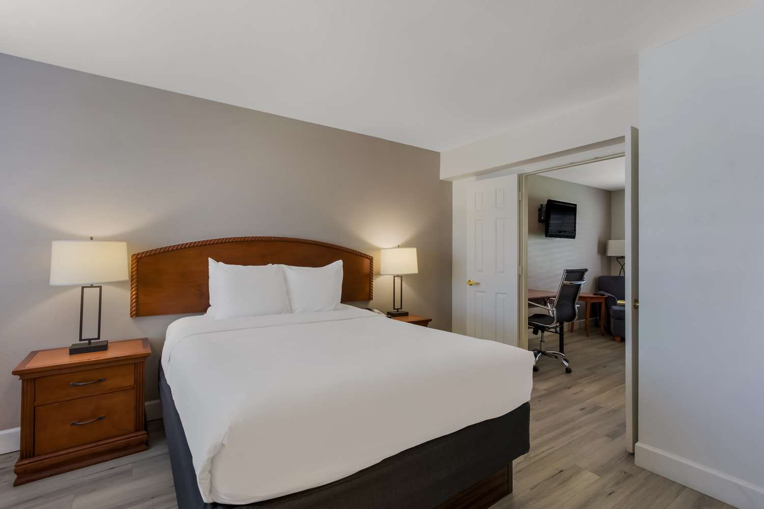Suite, King Bed, Sofa, Kitchenette, Accessible