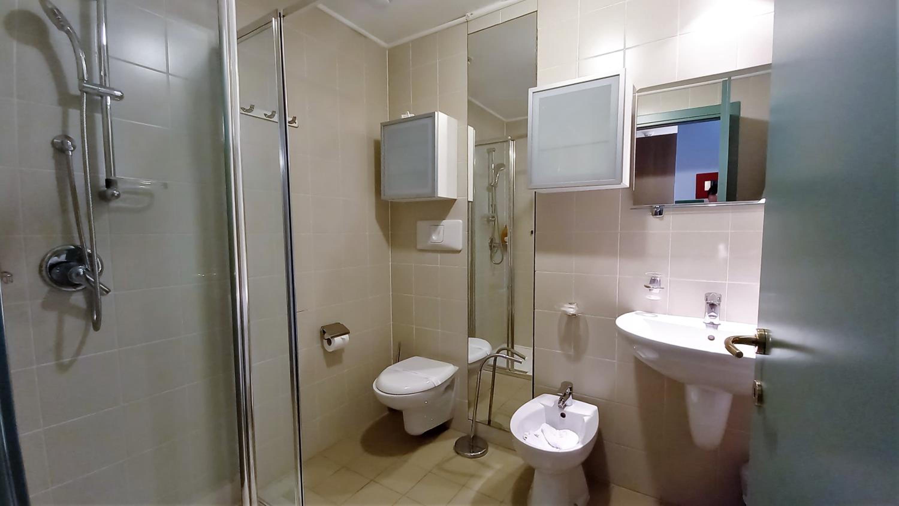 شقة بإطلالة على الجبل، Villaggio Olimpico Apartments 9/10