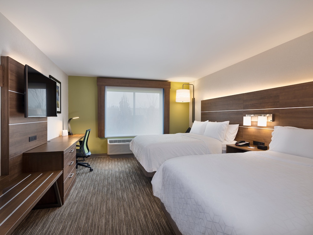 غرفة قياسية بسريرين كوين لذوي الإعاقة، Holiday Inn Express and Suites Salem North - Keizer 2/6