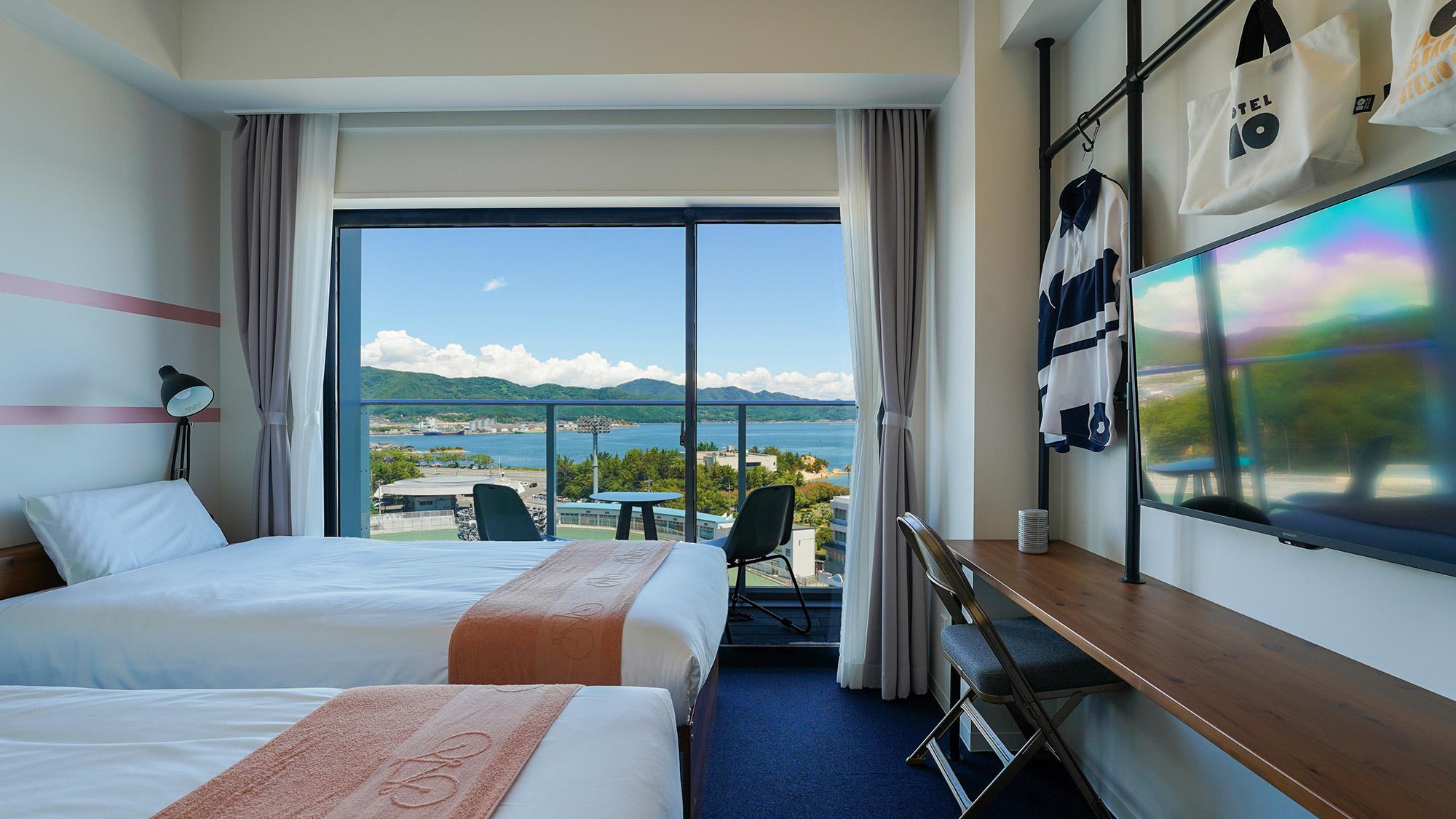 Ocean, Standard, Twin Beds, Bank View, Ocean View, Terrace