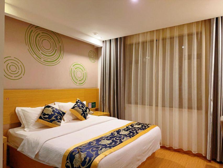 غرفة بزنس بسرير مزدوج، GreenTree Inn ShangHai Fengxian District XiaoTang Road Hotel 2/2
