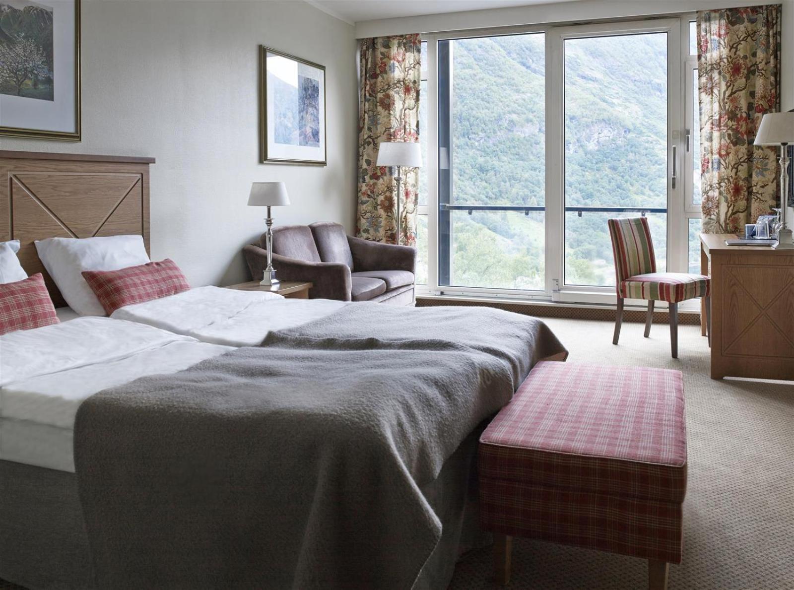 Room, Twin Beds, Fjord View