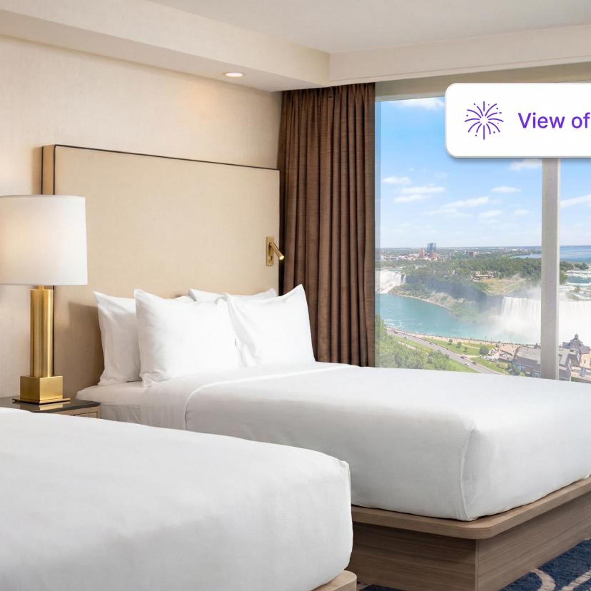 2 Rooms, Premium, Suite, 2 Queen Beds, Falls View, Sofa, High Floor