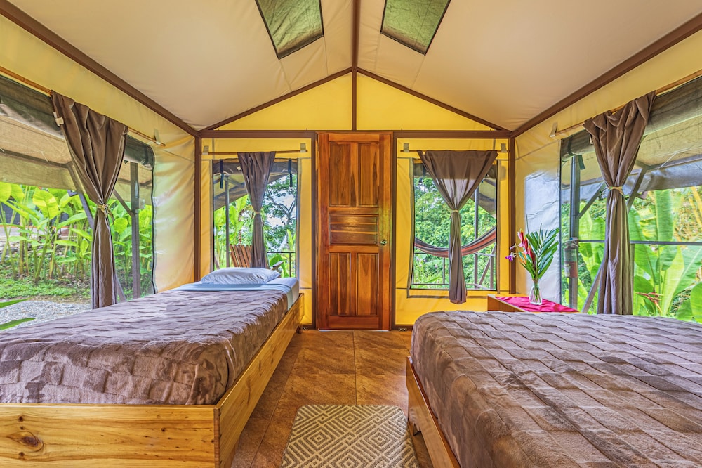 Tent, 1 Double and 1 Single Bed, Sea View