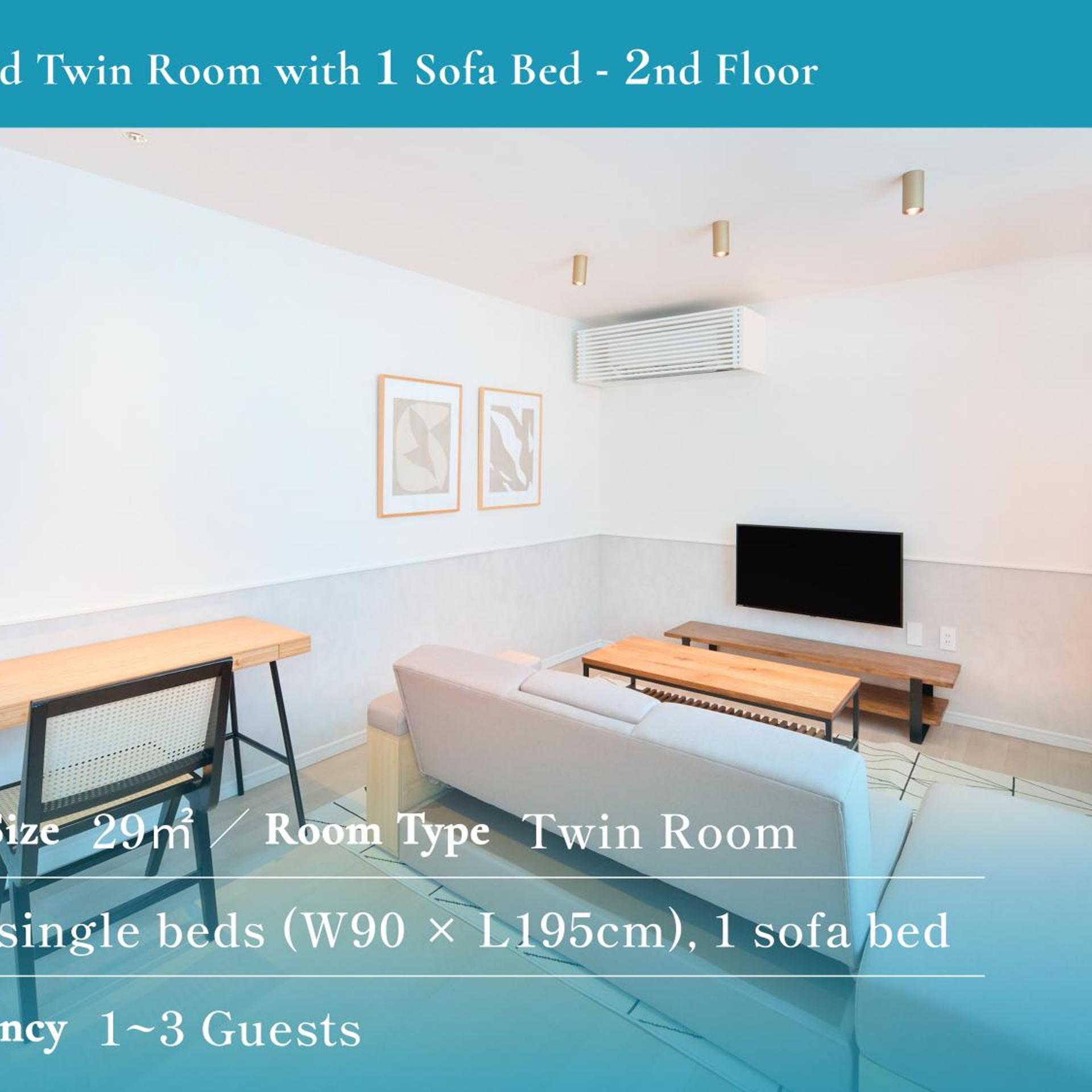 Standard, Single Bed, Sofa