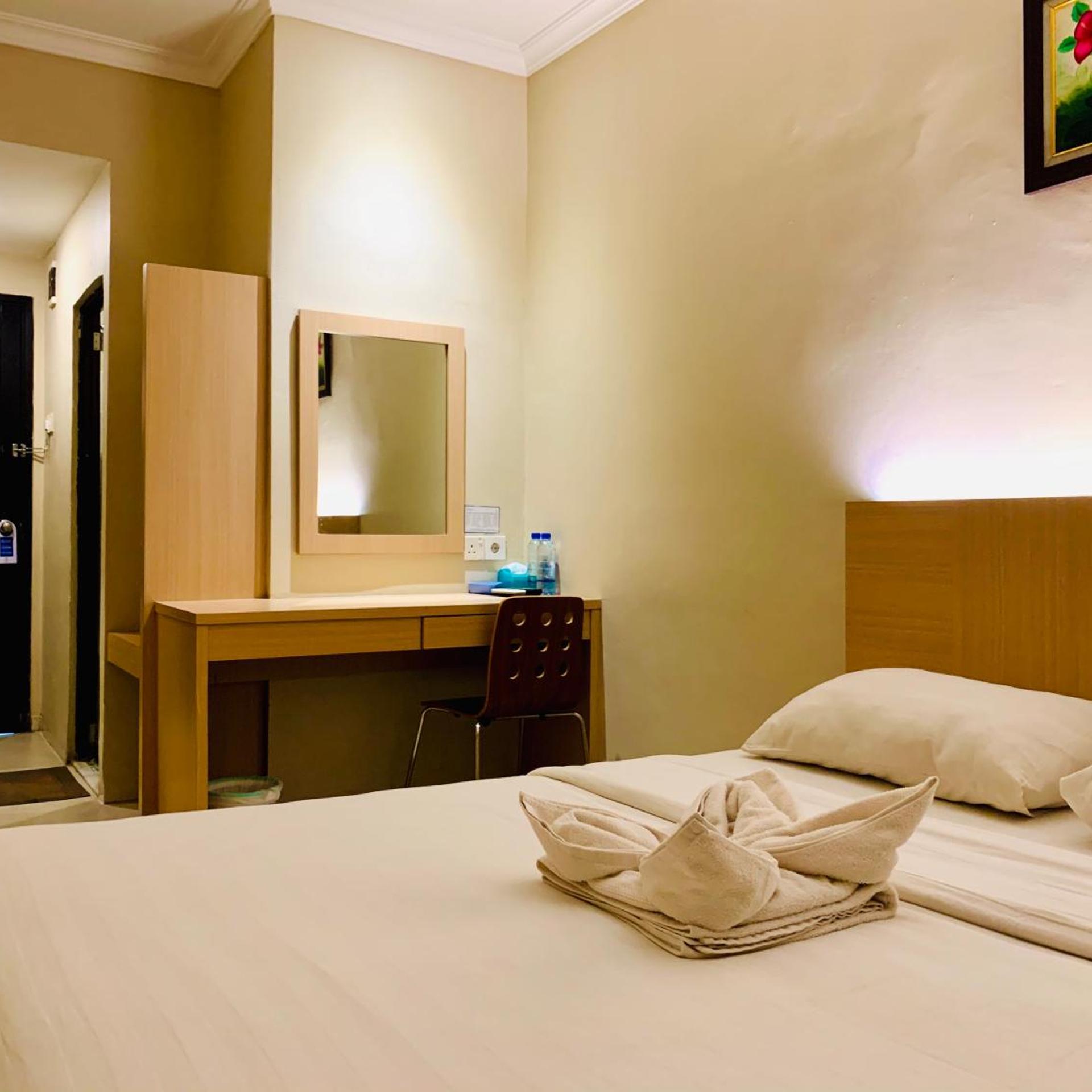 غرفة قياسية بسرير مزدوج، SKY VIEW HOTEL 3/8