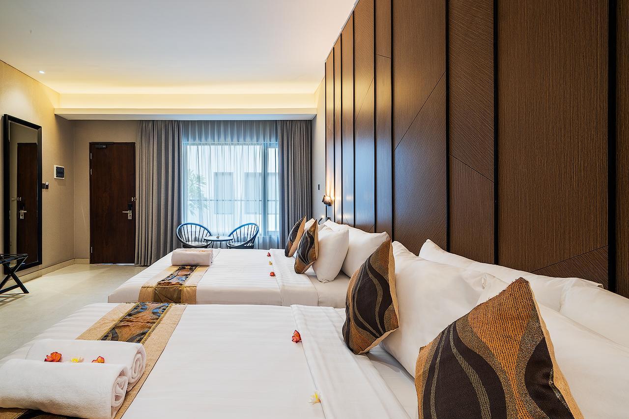 غرفة ديلوكس عائلية بسريرين كوين، Padma Sari Hotel 2/2