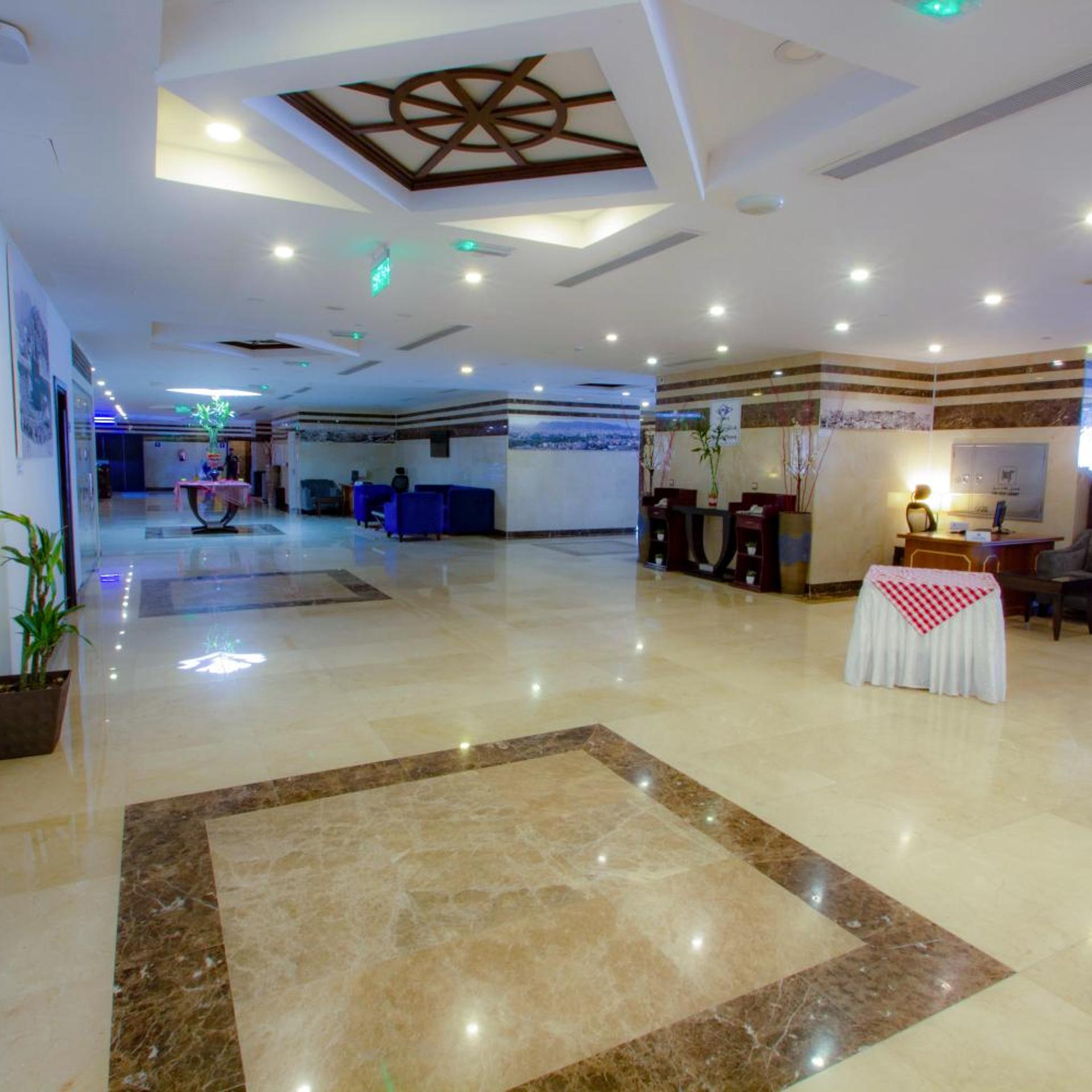 Lobby at Manarat Gaza Hotel, MAKKAH