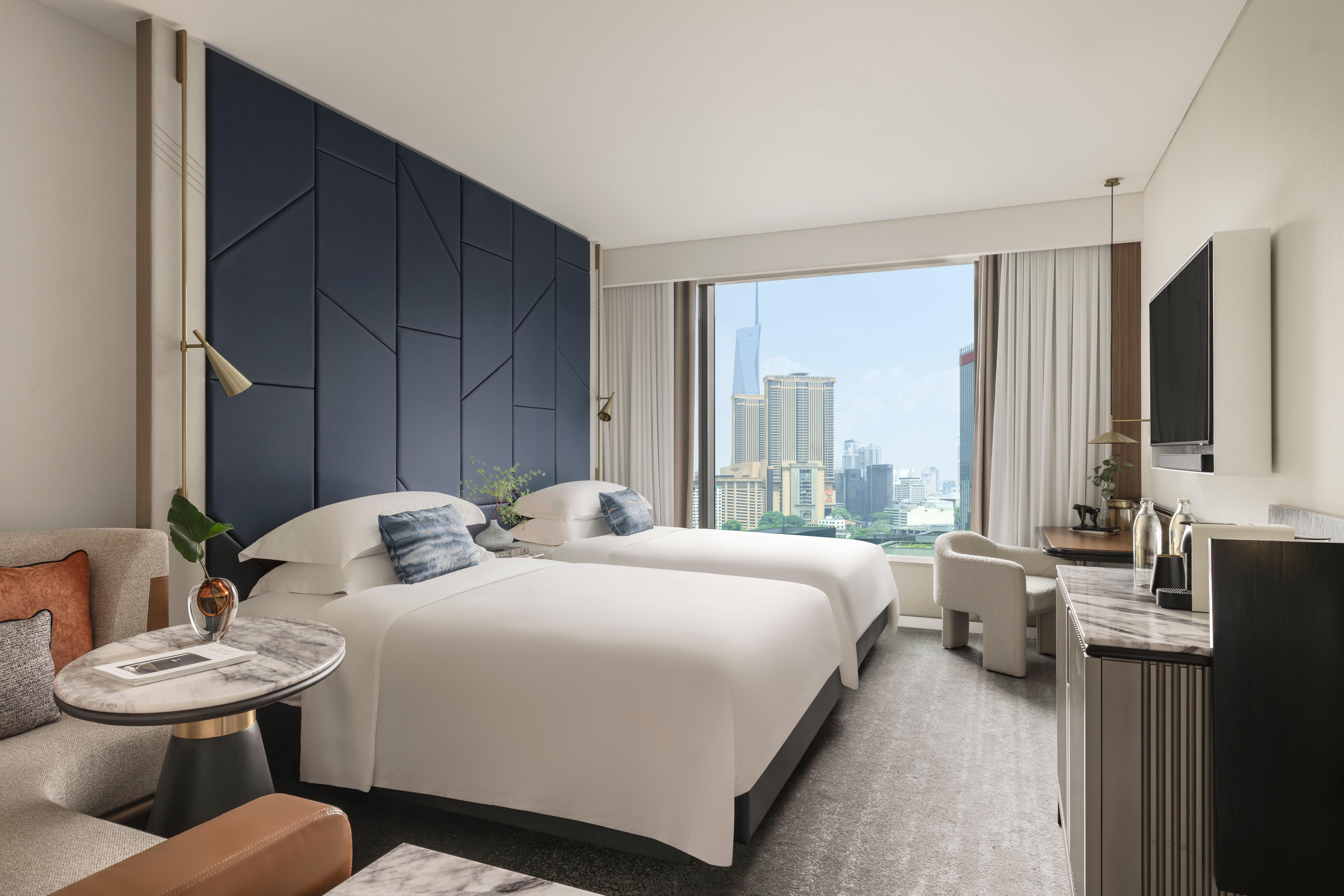 Room, Twin Beds, with View