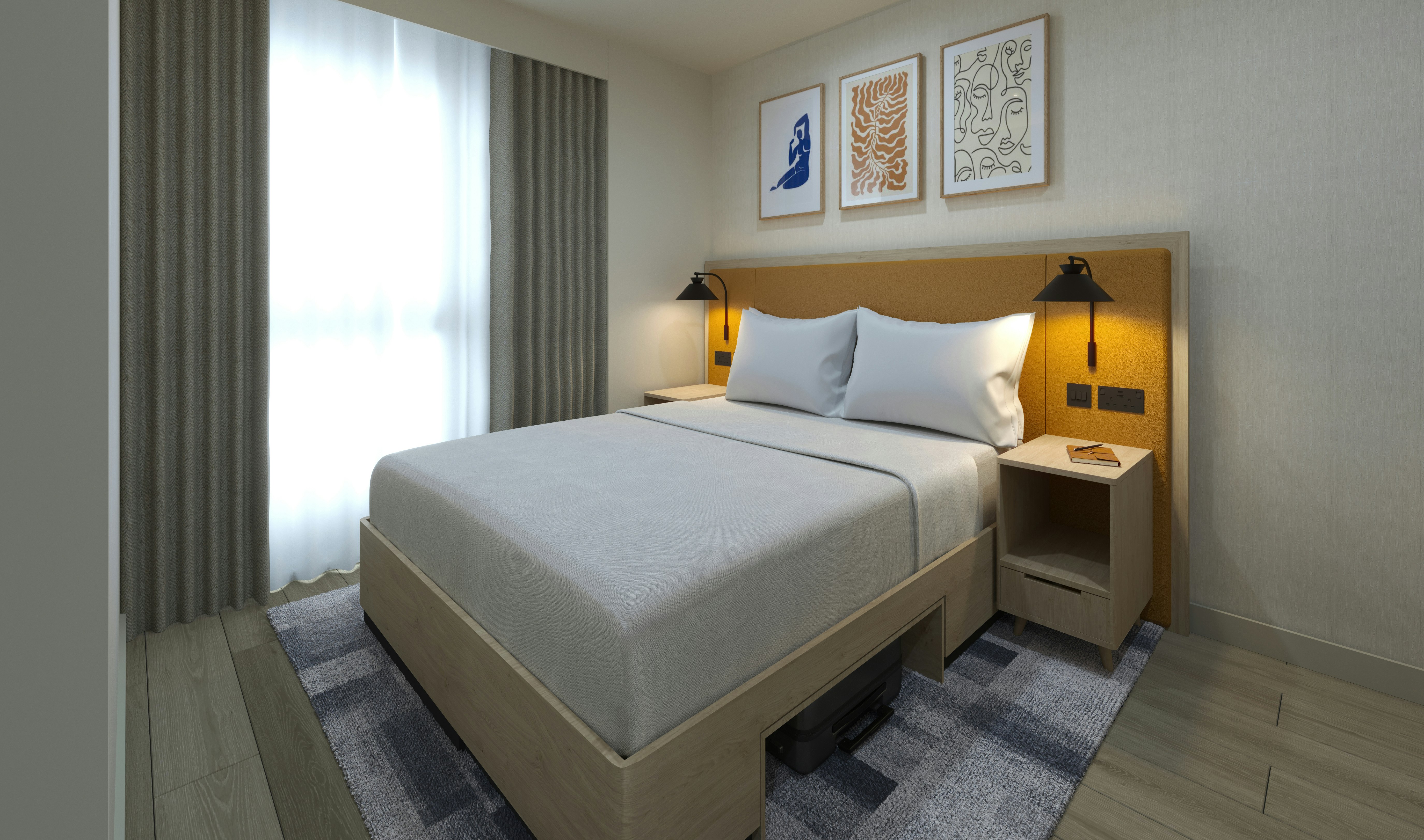 1 BEDROOM, SUITE, QUEEN BED, CITY VIEW