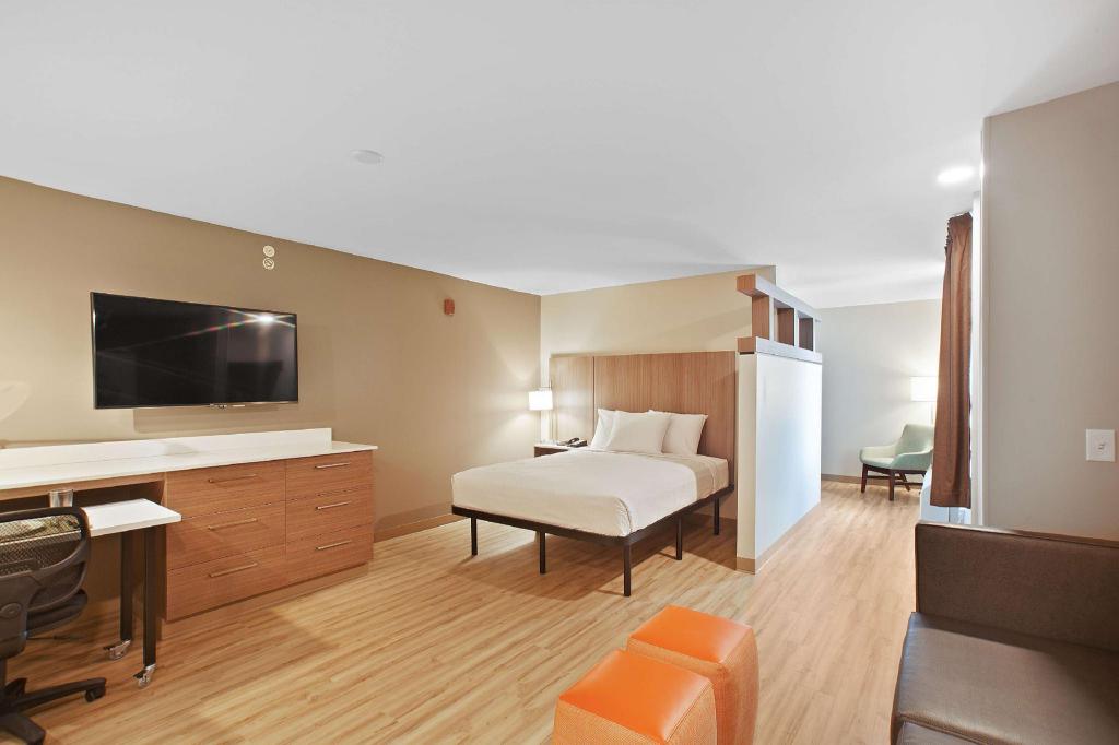 غرفة ديلوكس بسريرين كوين، Extended Stay America Premier Suites - Providence - East Providence 5/10