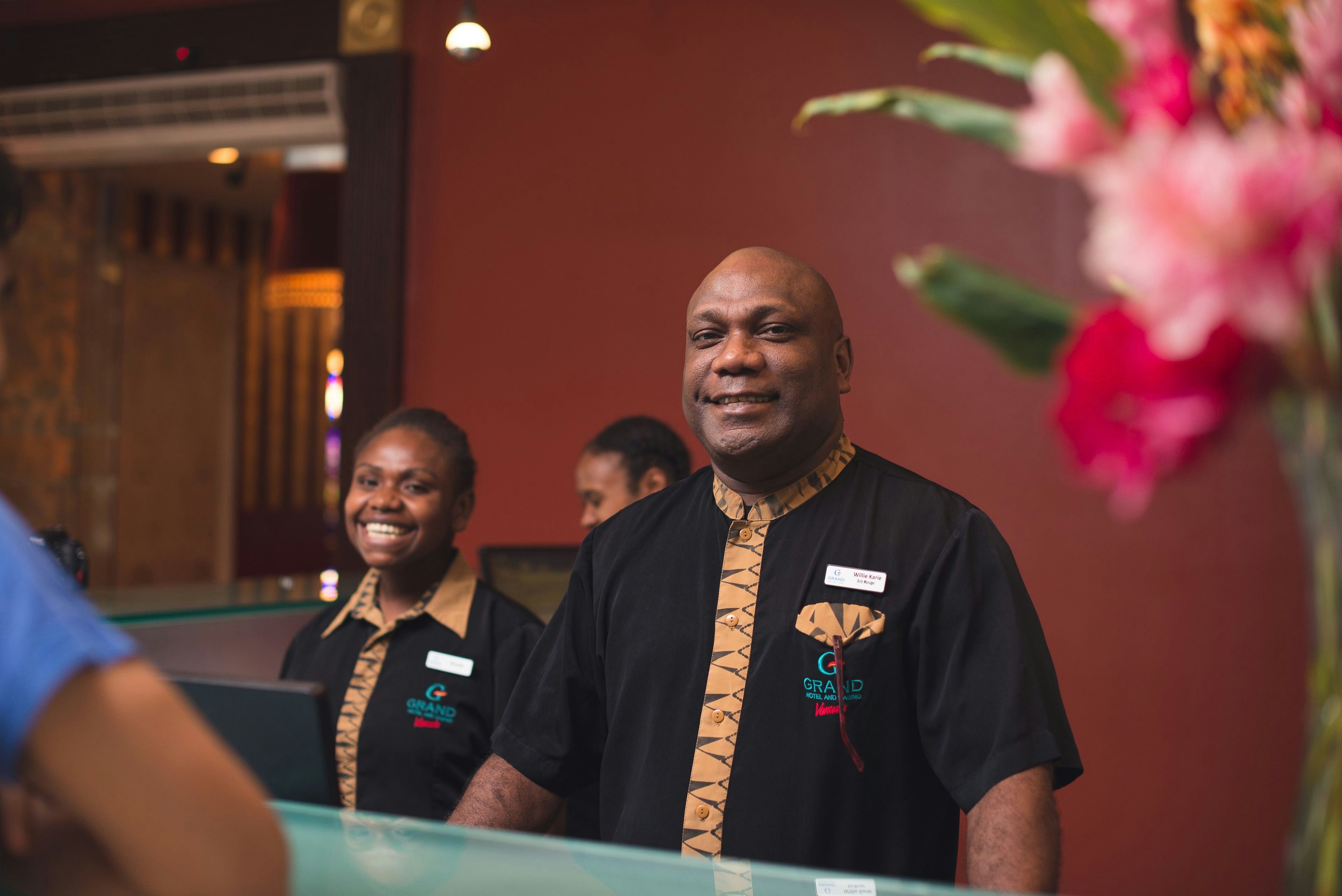 Lobby at Grand Hotel and Casino, PORT VILA