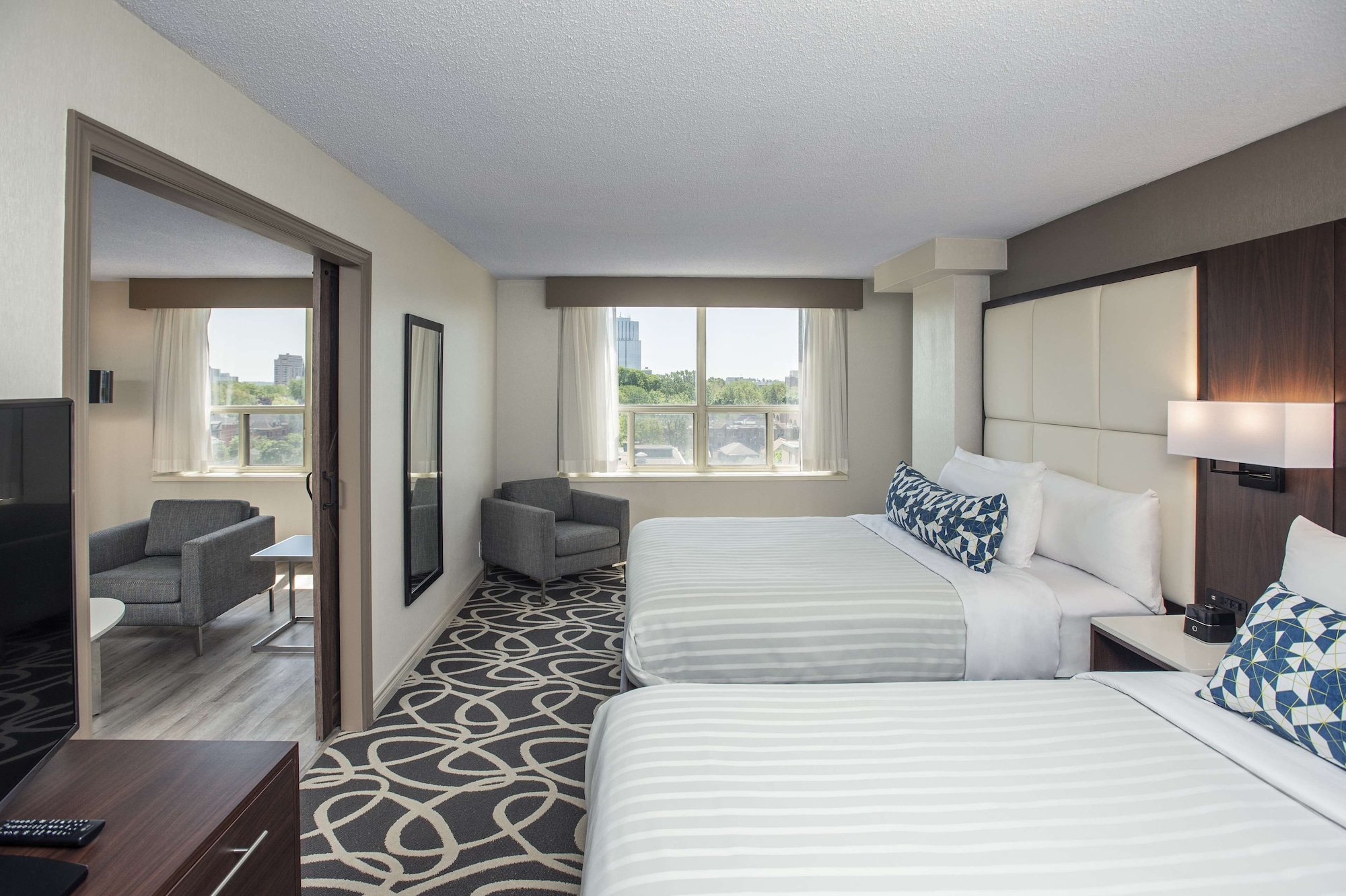 Preferred, Suite, 2 Queen Beds, Sofa