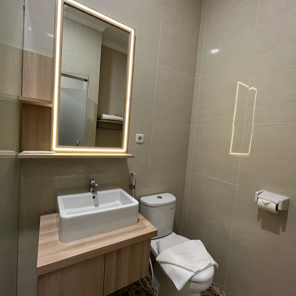 غرفة بريميير بسريرين منفصلين بإطلالة على المدينة بشرفة بغرفة نوم واحدة، D'Bamboo Suites 3/3