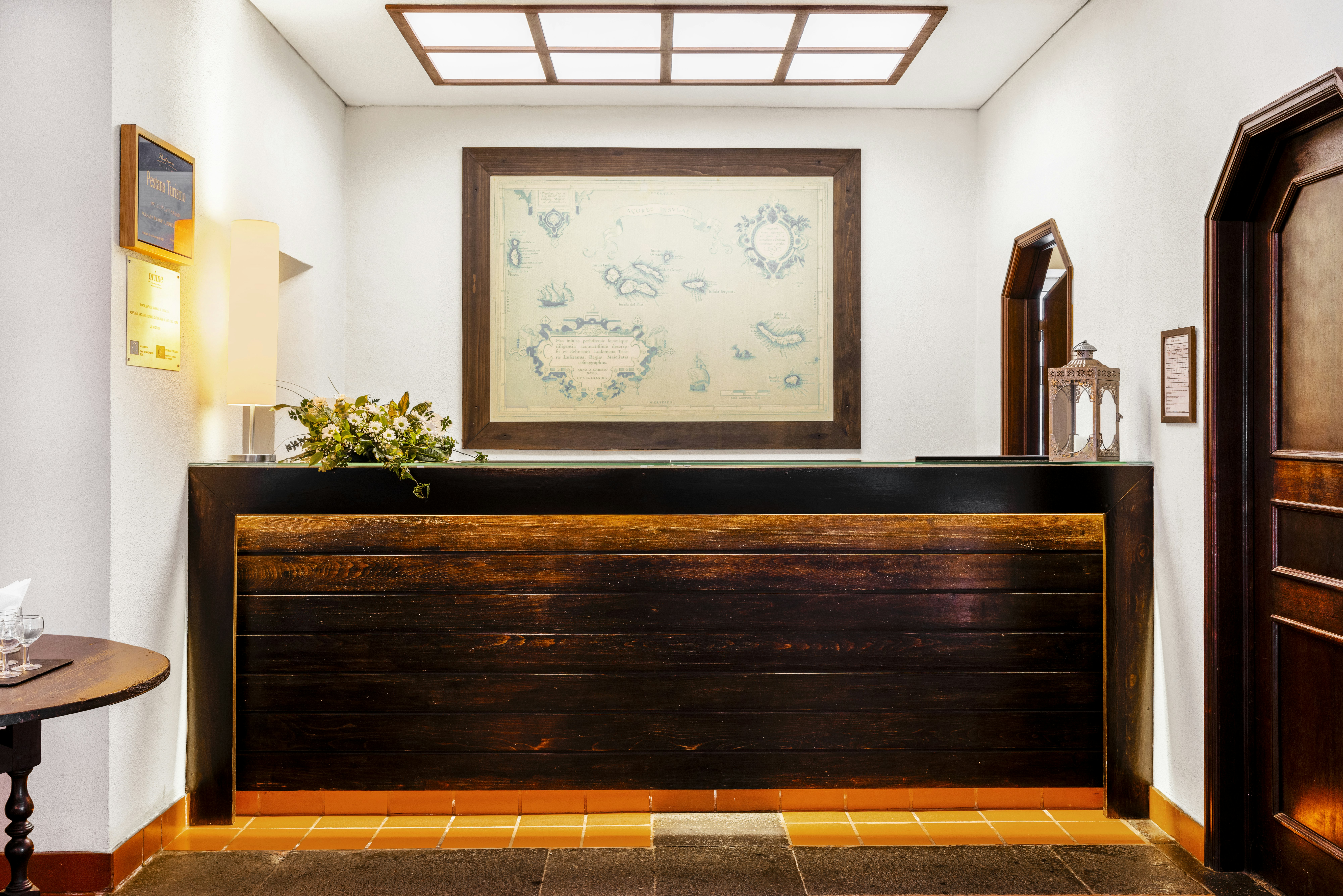 Lobby at Pousada Forte Horta Historic Hotel, HORTA